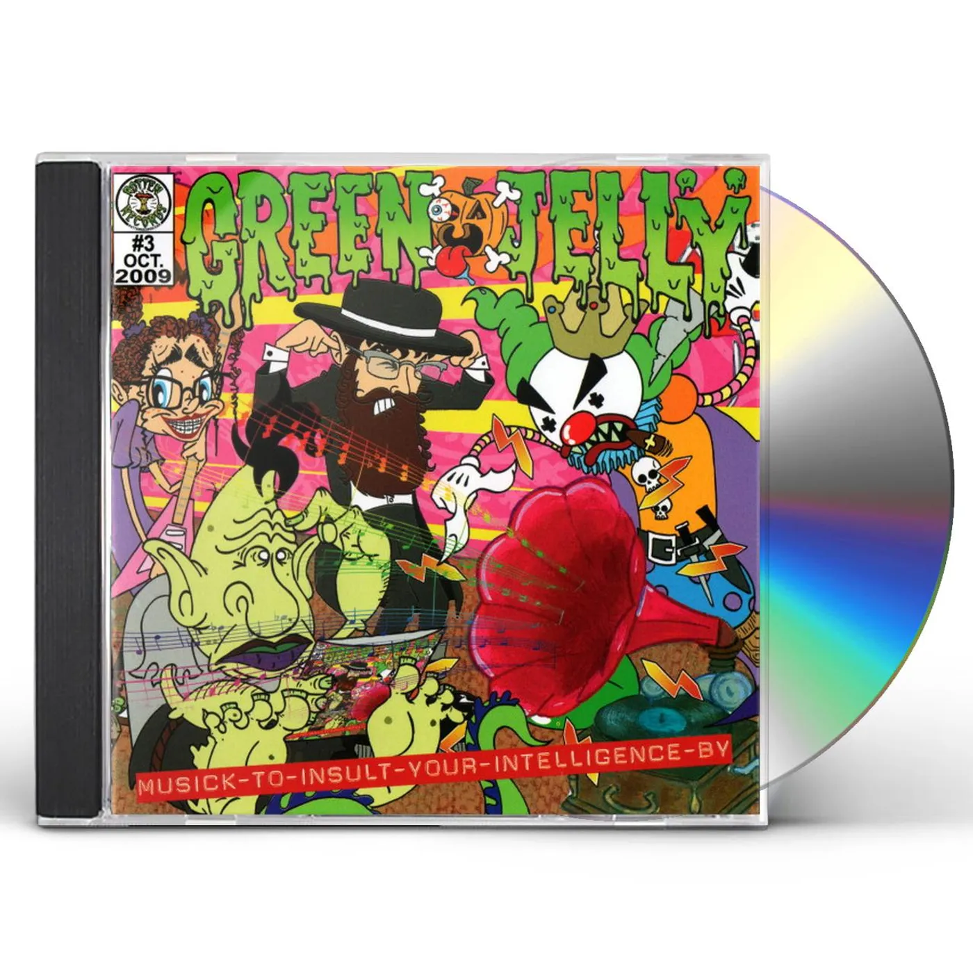 Green Jelly MUSICK TO INSULT YOUR INTELLIGENCE BY CD