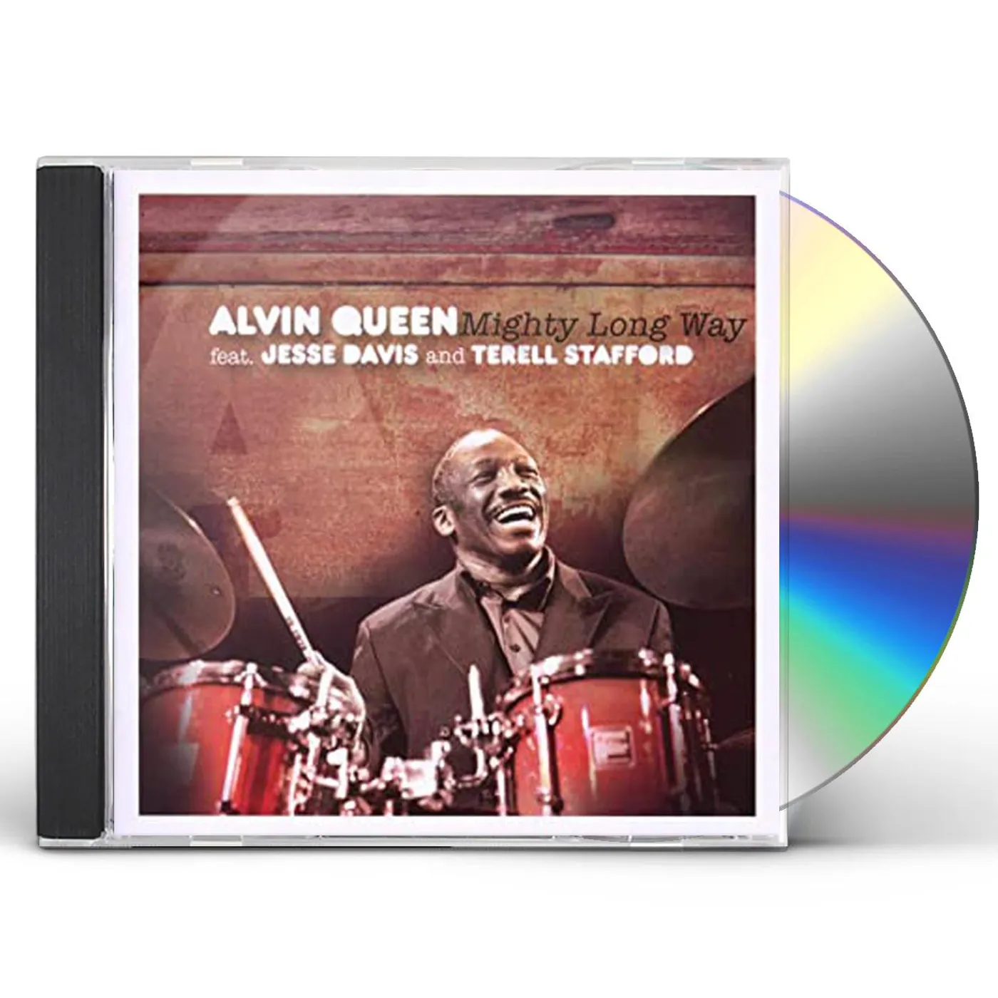 ALVIN QUEEN / JESSE DAVIS / TERELL STAFFORD MIGHTY LONG WAY CD