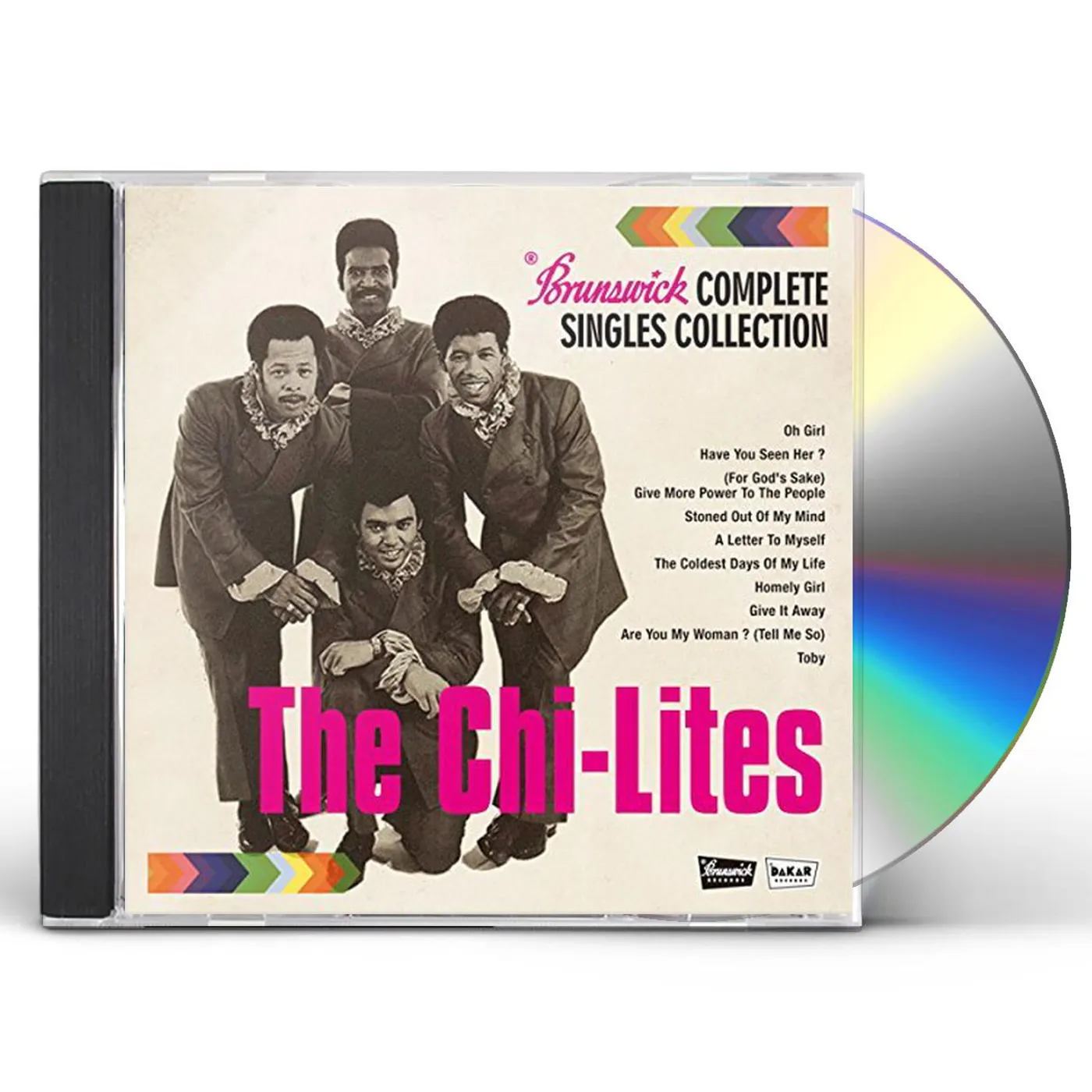 The Chi-Lites BRUNSWICK COMPLETE SINGLES A'S & B'S COLLECTION CD