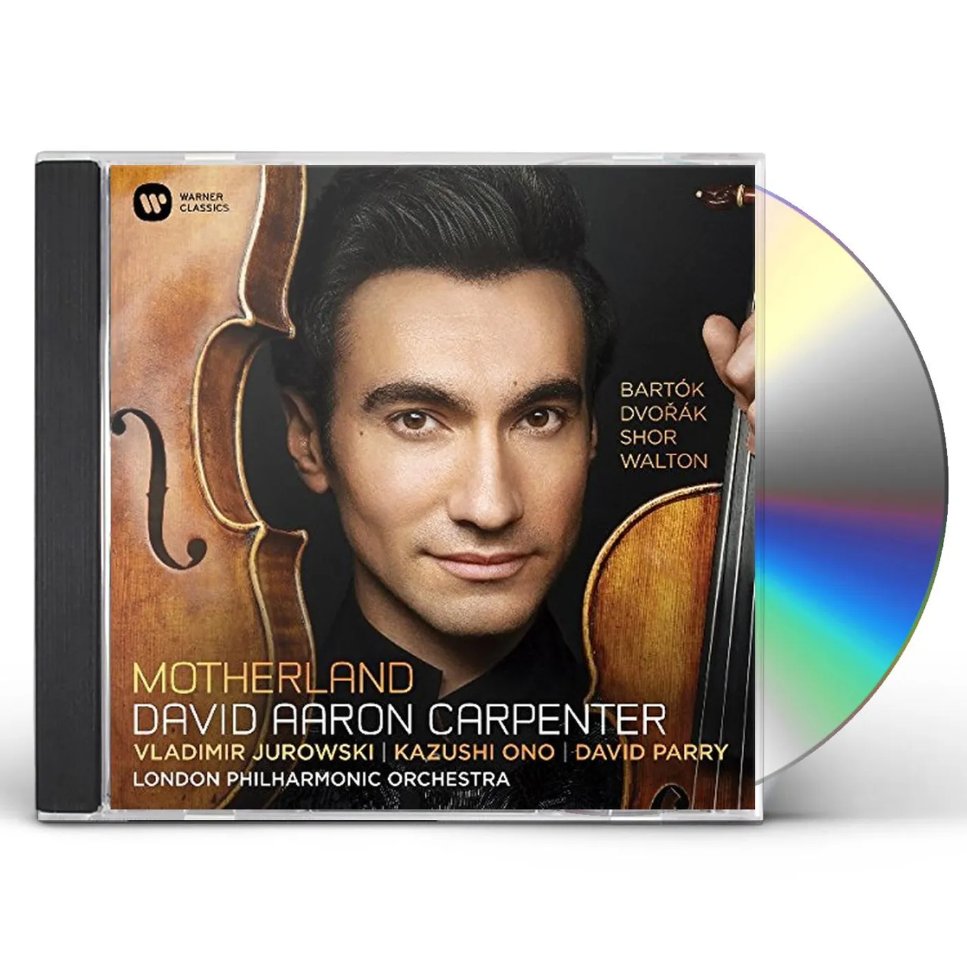 David Aaron Carpenter DVORAK BARTOK WALTON: VIOLA CONCERTO & OTHERS CD