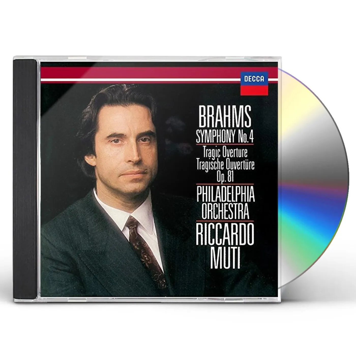 Riccardo Muti BRAHMS: SYMPHONY NO. 4. TRAGIC CD