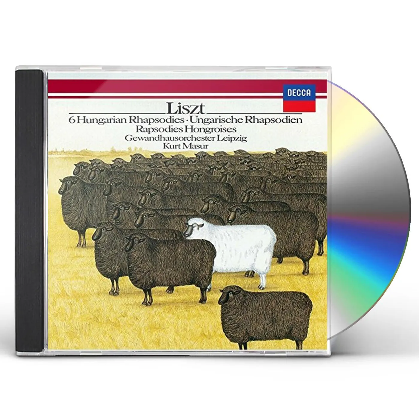 Kurt Masur LISZT: HUNGARIAN RHAPSODIES CD
