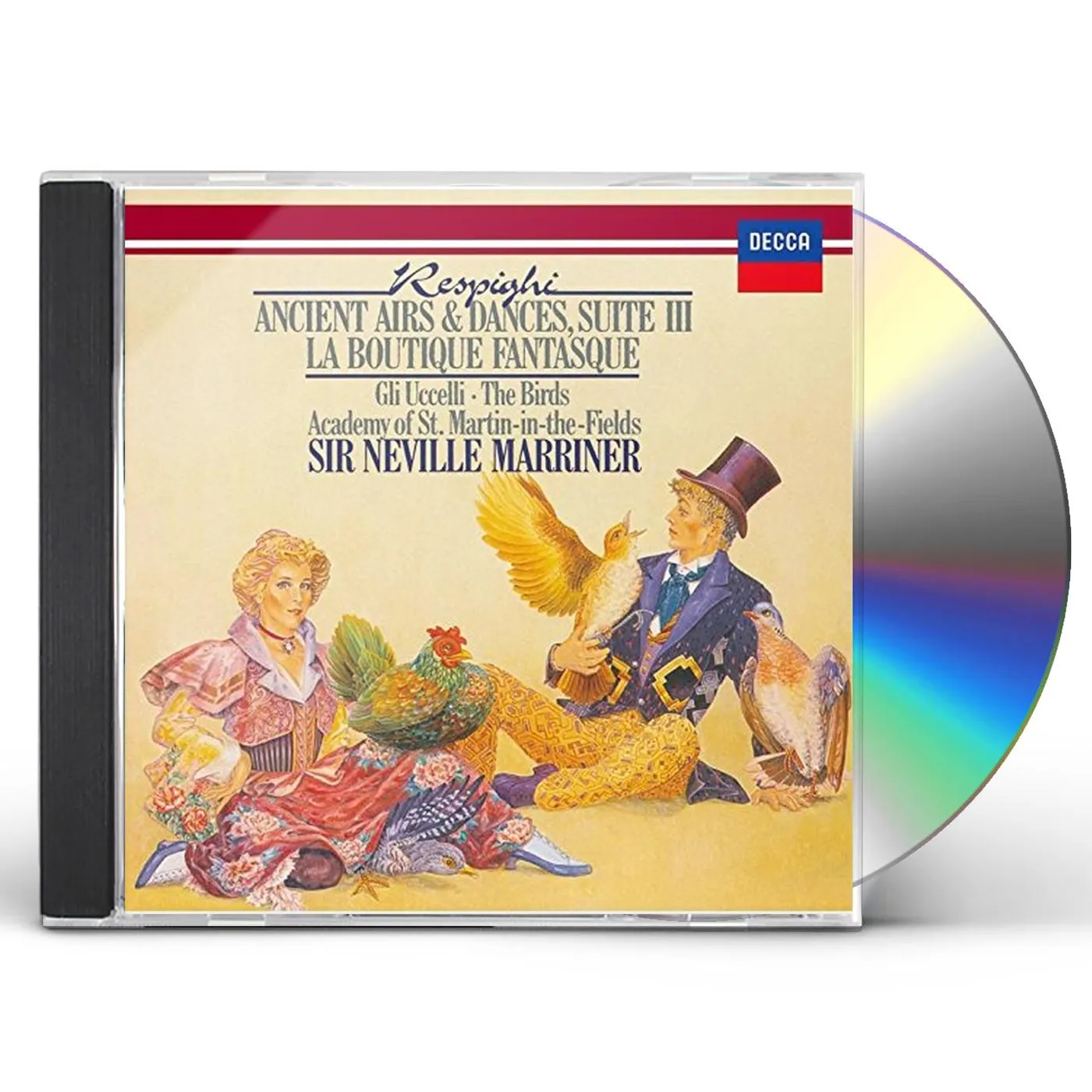 Neville Marriner RESPIGHI: ANCIENT AIRS & DANCES SU CD