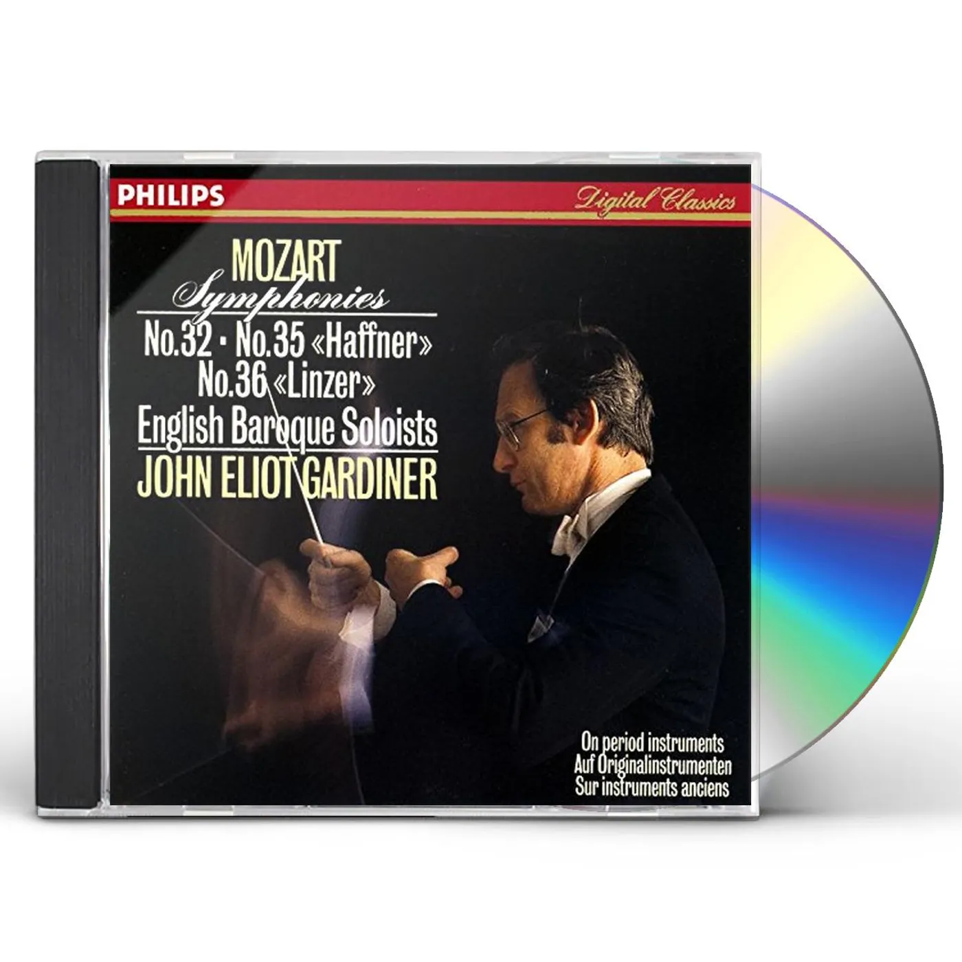 John Eliot Gardiner MOZART: SYMPHONIES NO. 32. NO. 35 CD