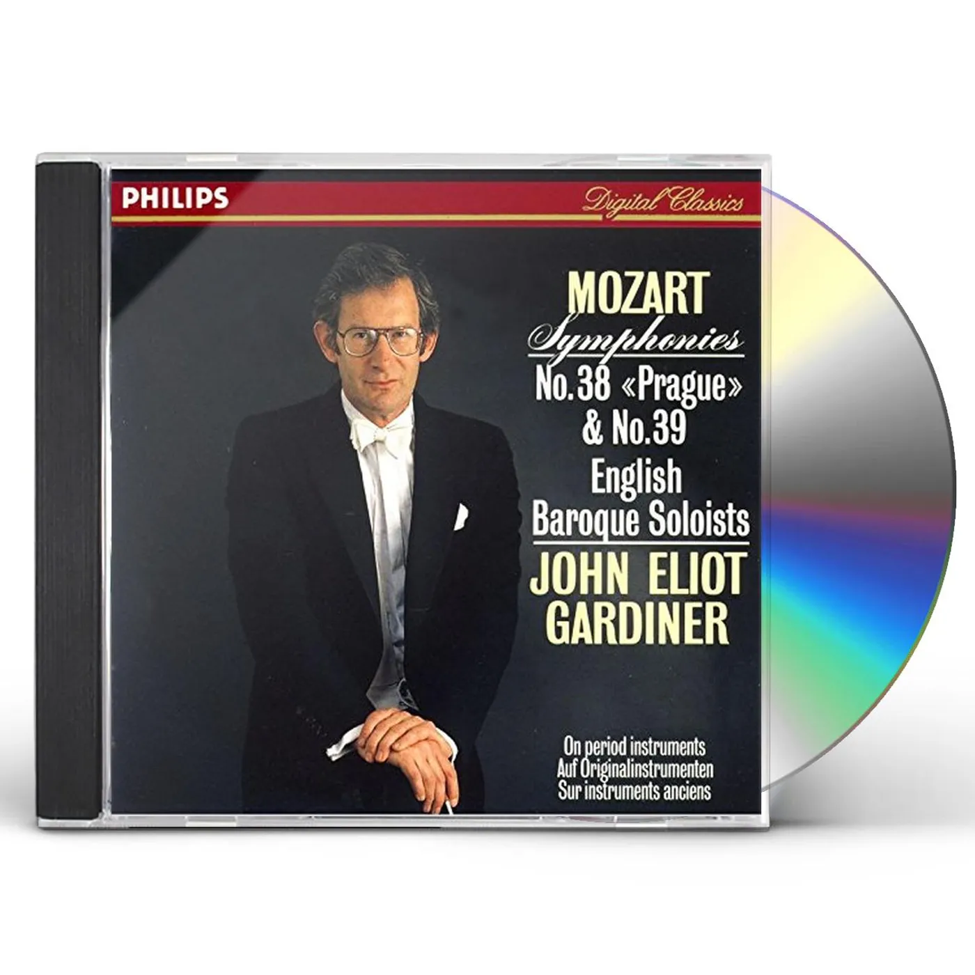 John Eliot Gardiner MOZART: SYMPHONIES NO. 38 & NO. 39 CD
