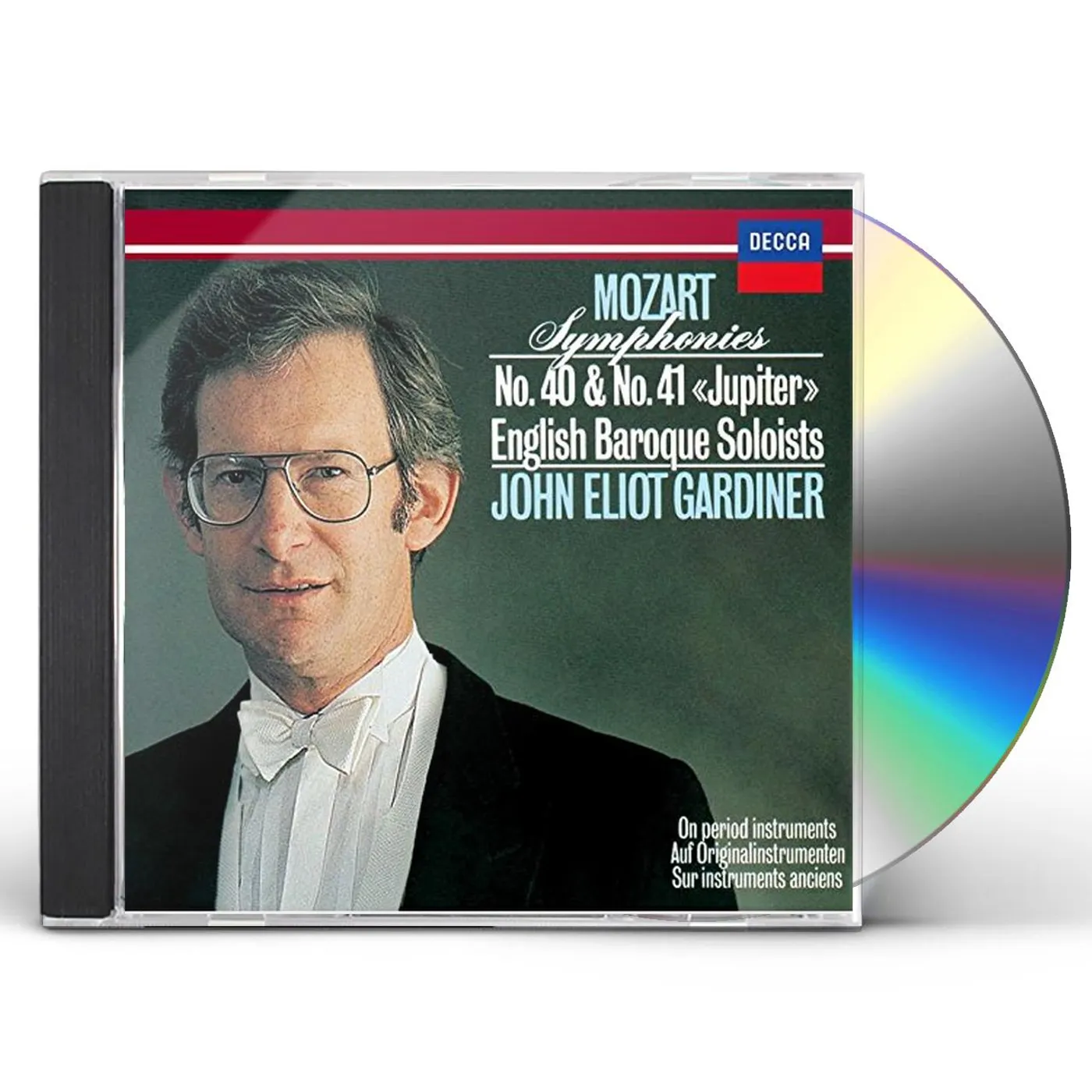 John Eliot Gardiner MOZART: SYMPHONIES NO. 40 & NO. 41 CD
