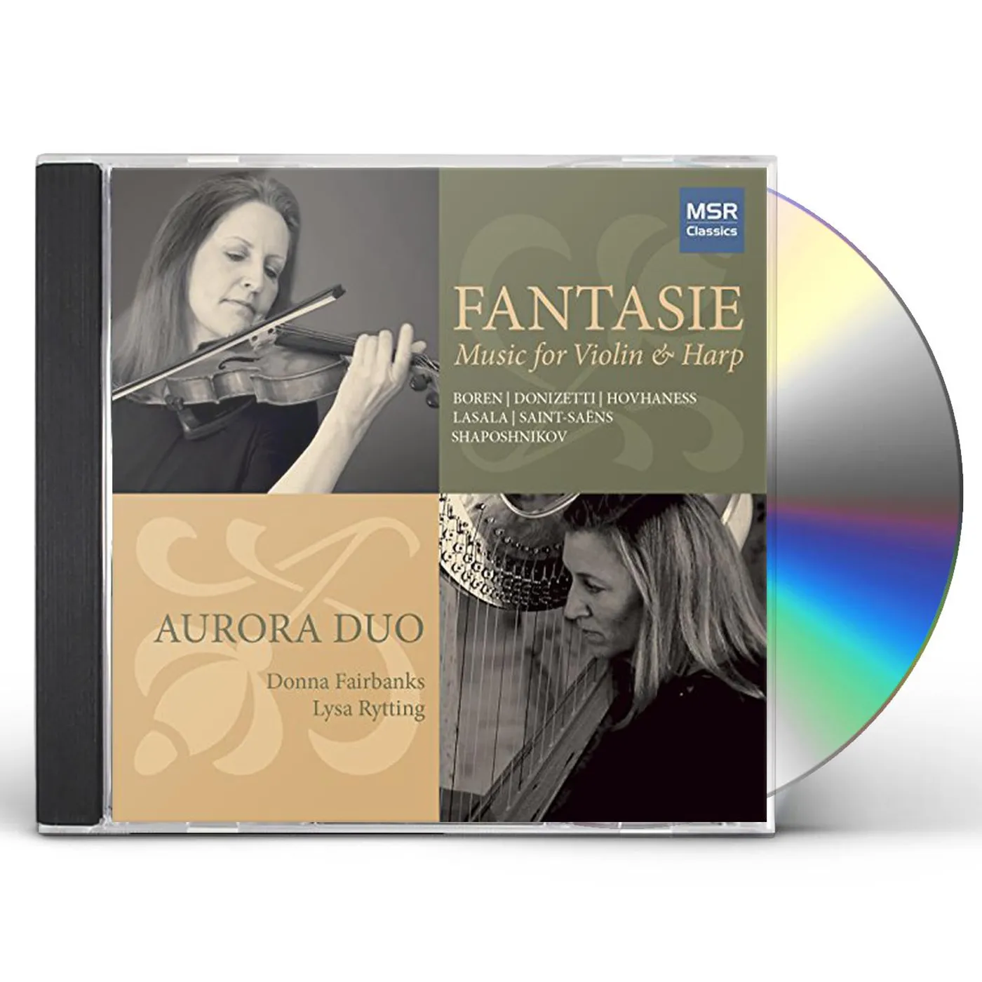 Aurora Duo MUSIC FOR VIOLIN & HARP CD