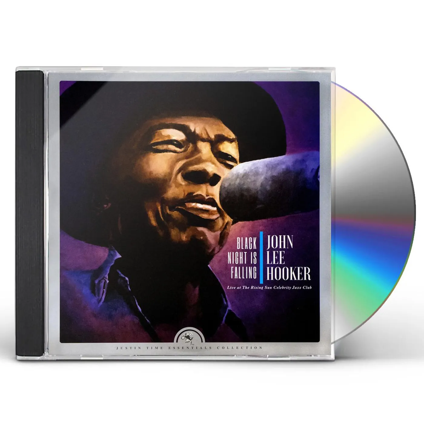 John Lee Hooker BLACK NIGHT IS FALLING: LIVE AT THE RISING SUN CELEBRITY JAZZ CLUB (COLLECTOR'S EDITION) CD
