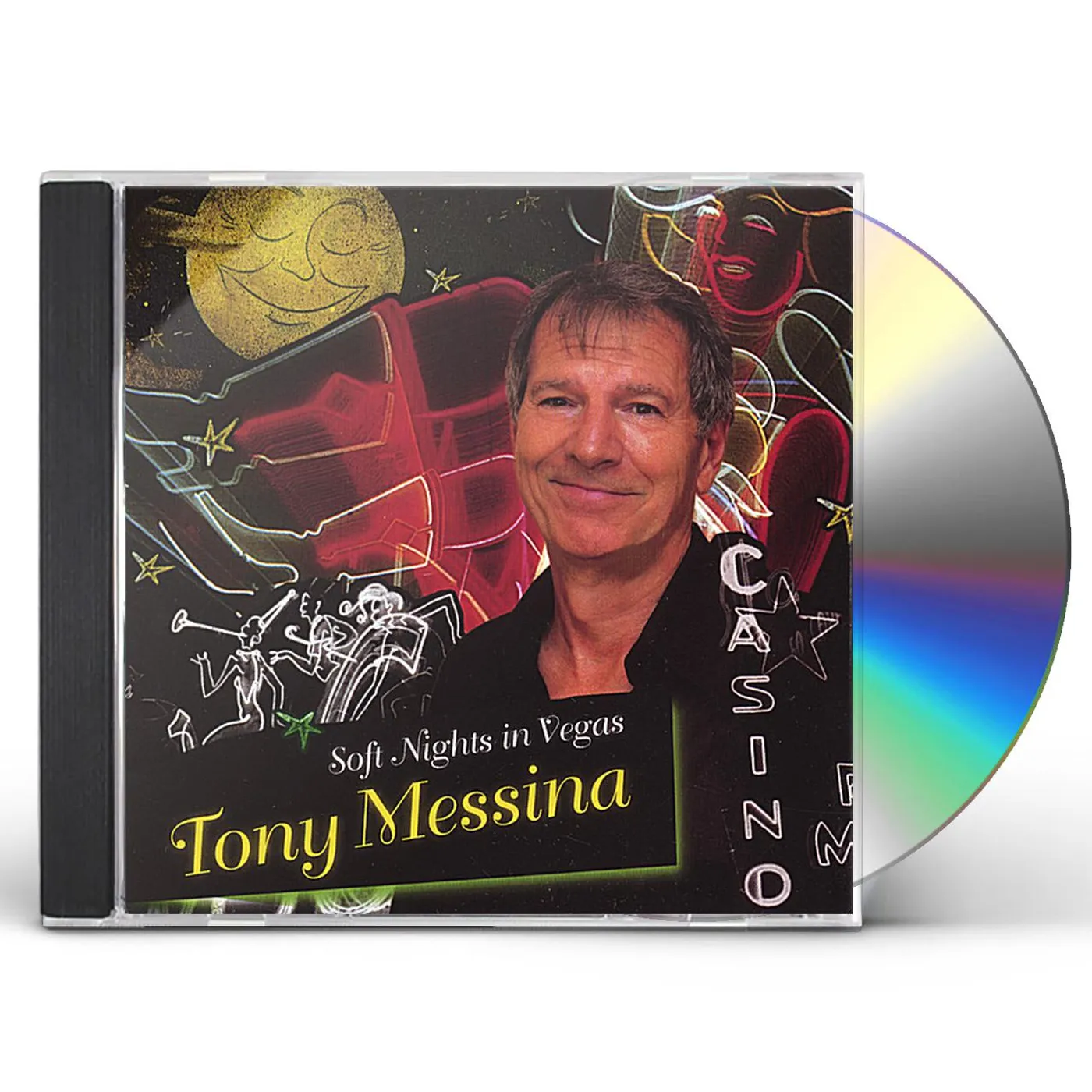 Tony Messina SOFT NIGHTS IN VEGAS CD