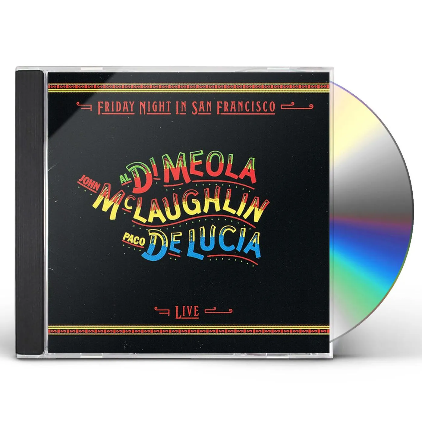 Paco Delucia / Al Dimeola / John Mclaughlin FRIDAY NIGHT IN SAN FRANCISCO CD