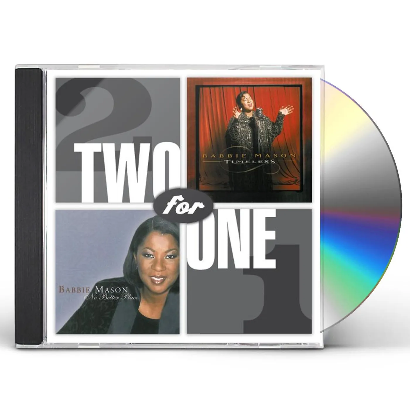 Babbie Mason TWO FOR ONE: TIMELESS / NO BETTER PLACE CD
