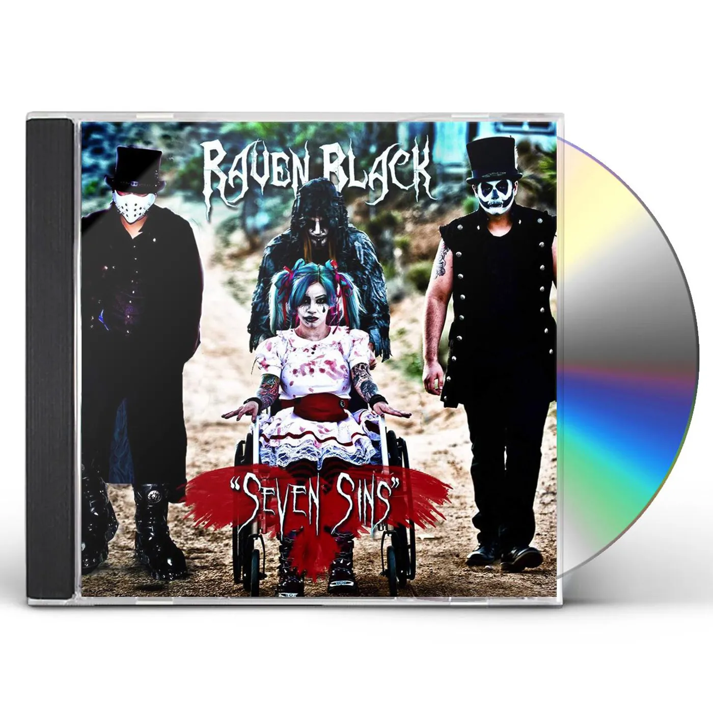 Raven Black  SEVEN SINS CD