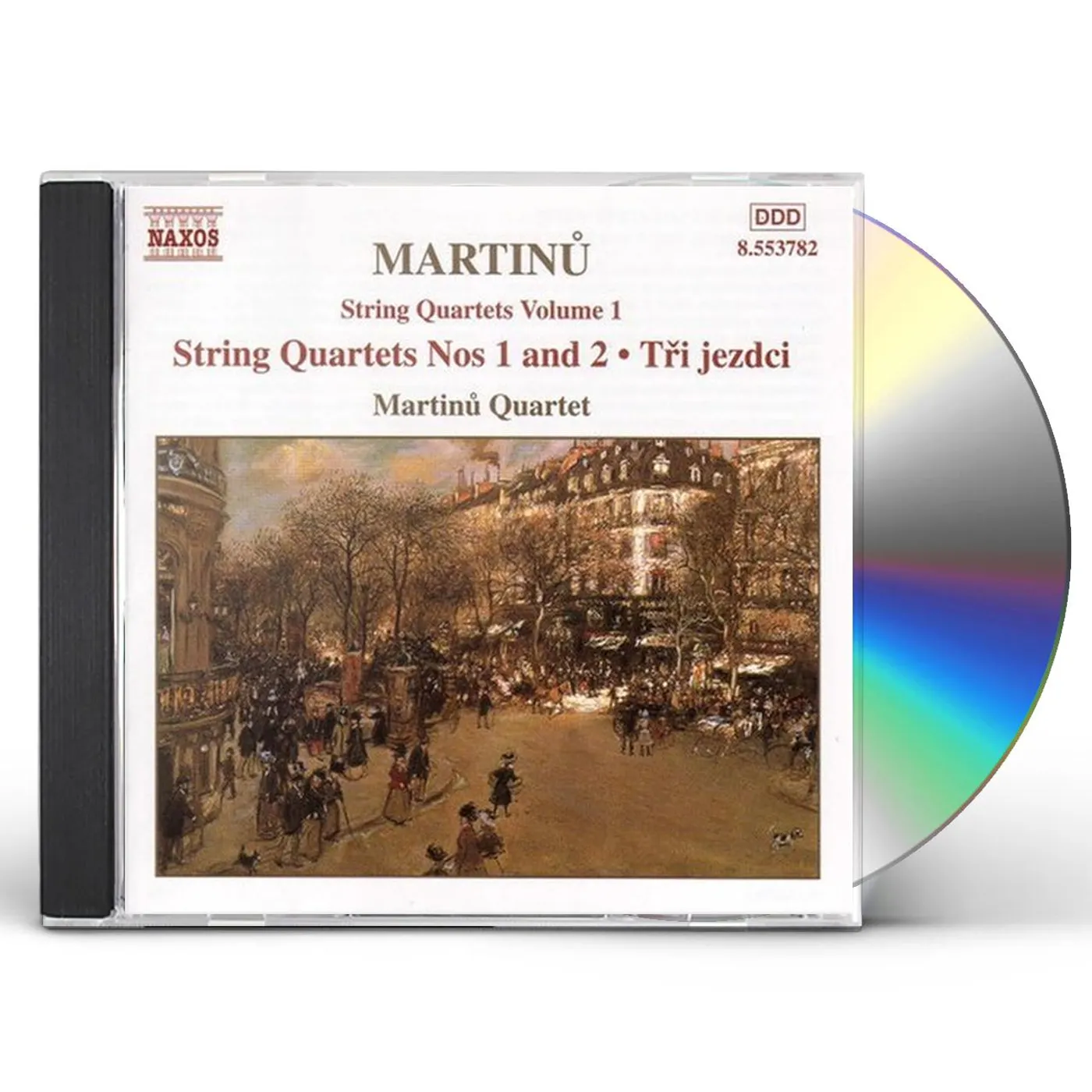 Martinu STRING QUARTETS 1 CD
