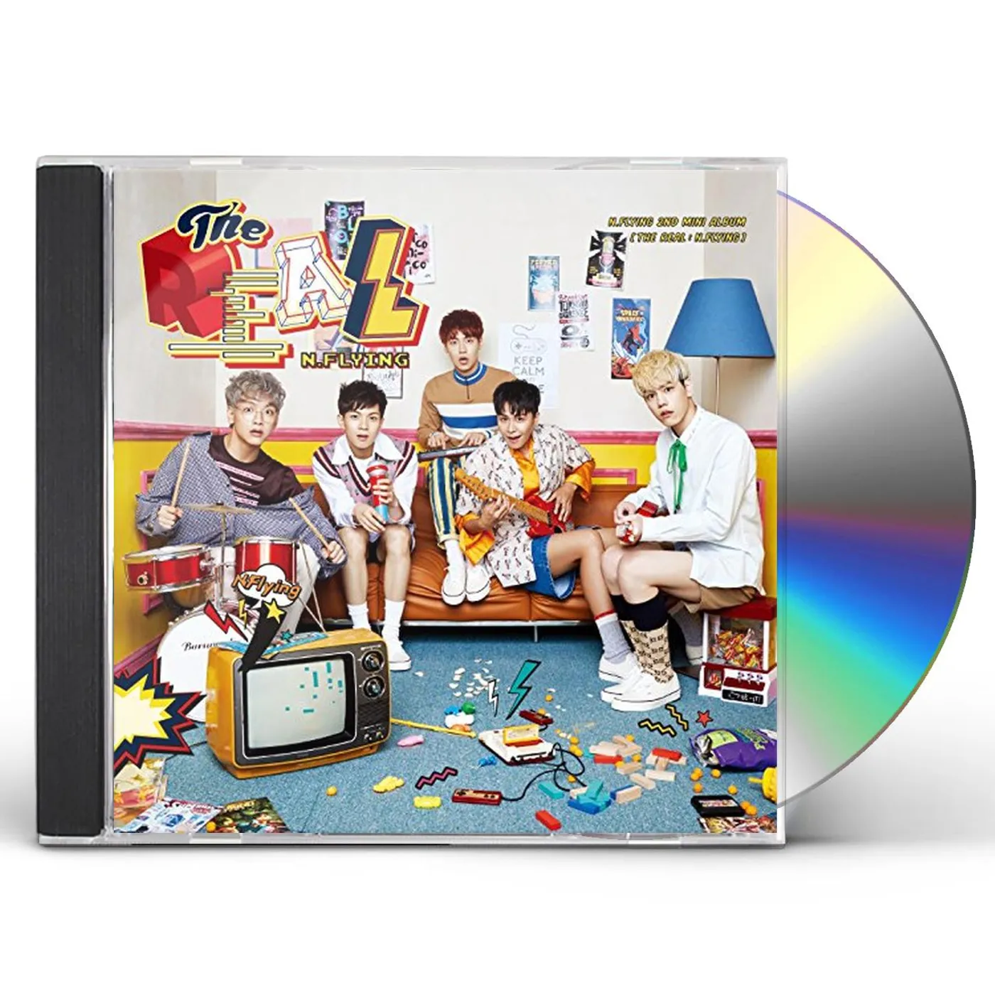 REAL : N.FLYING CD