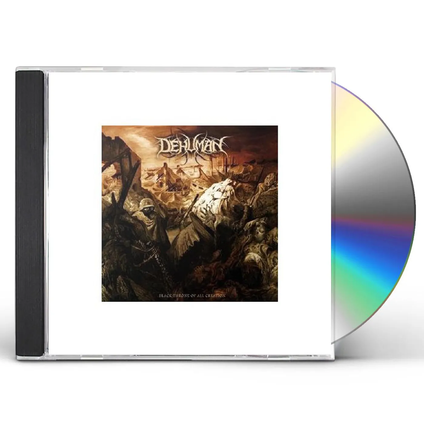 Dehuman BLACK THRONE OF ALL CREATION CD