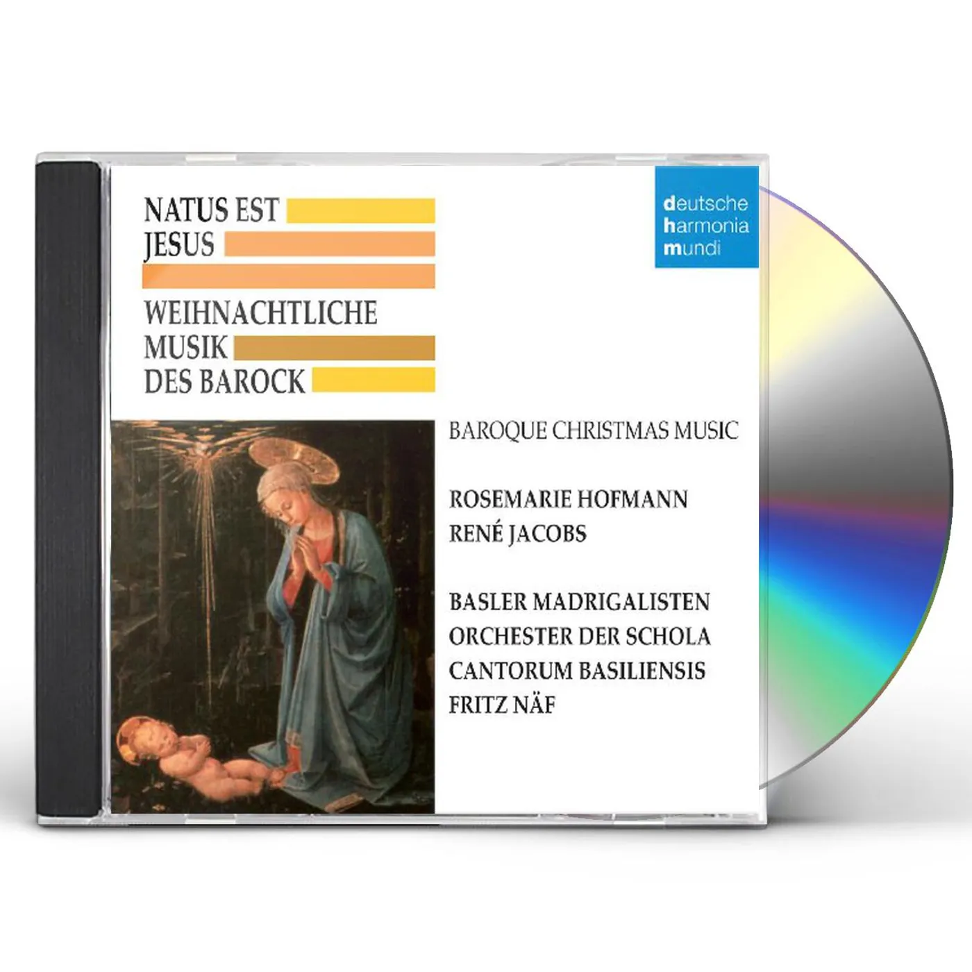 Schola Cantorum Basiliensis NATUS EST JESUS: BAROCKE WEINACHTSMUSIK CD