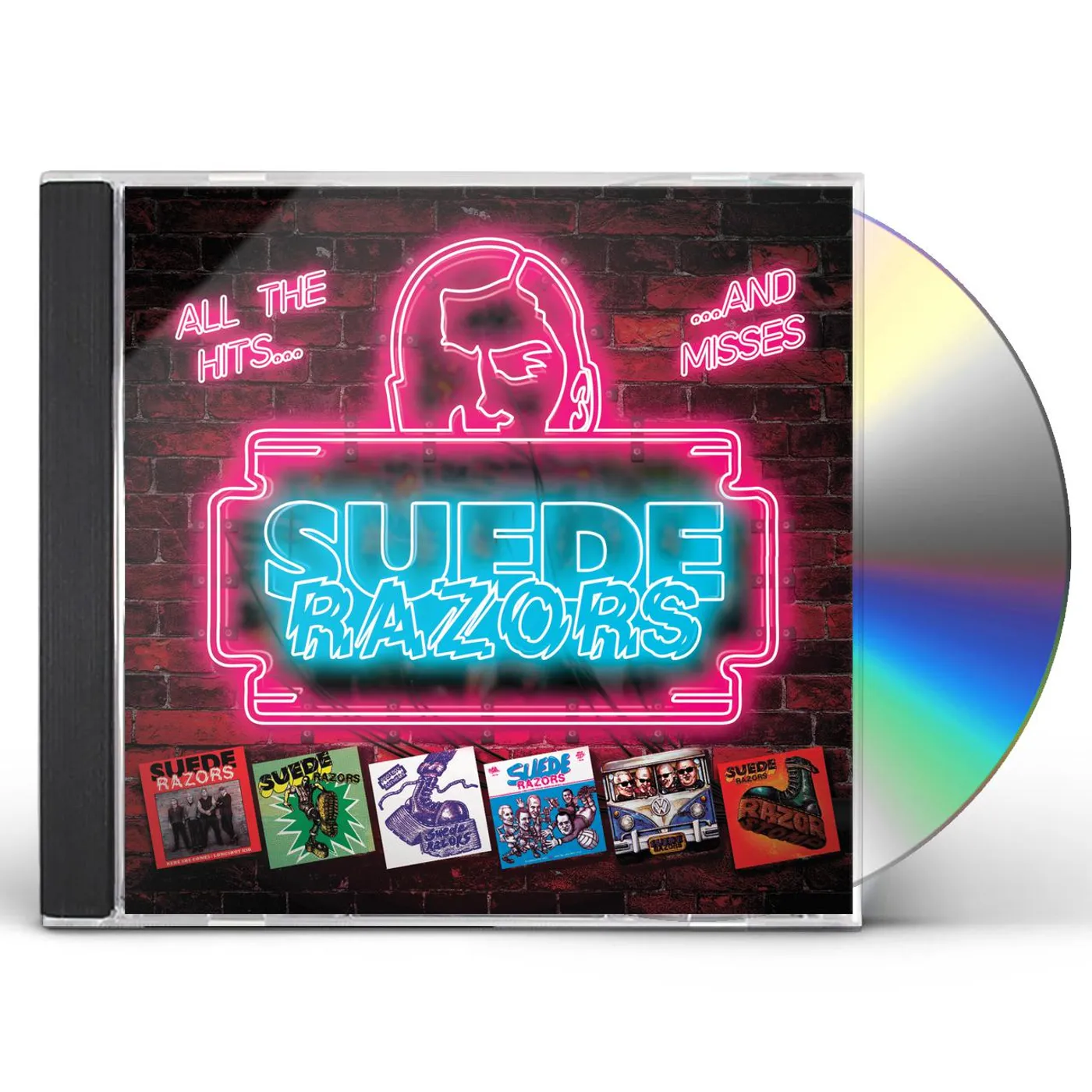 Suede Razors ALL THE HITS...AND MISSES CD