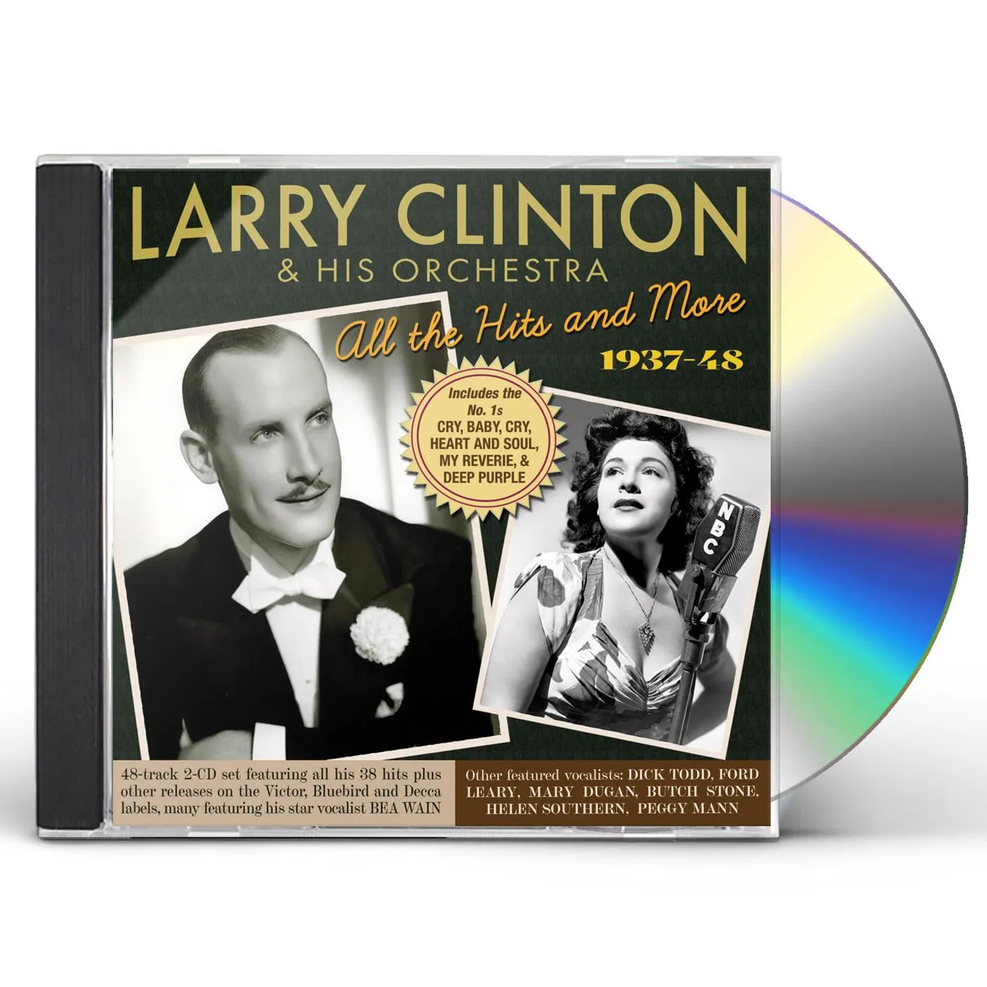 Larry Clinton & His Orchestra ALL THE HITS AND MORE 1937-48 CD