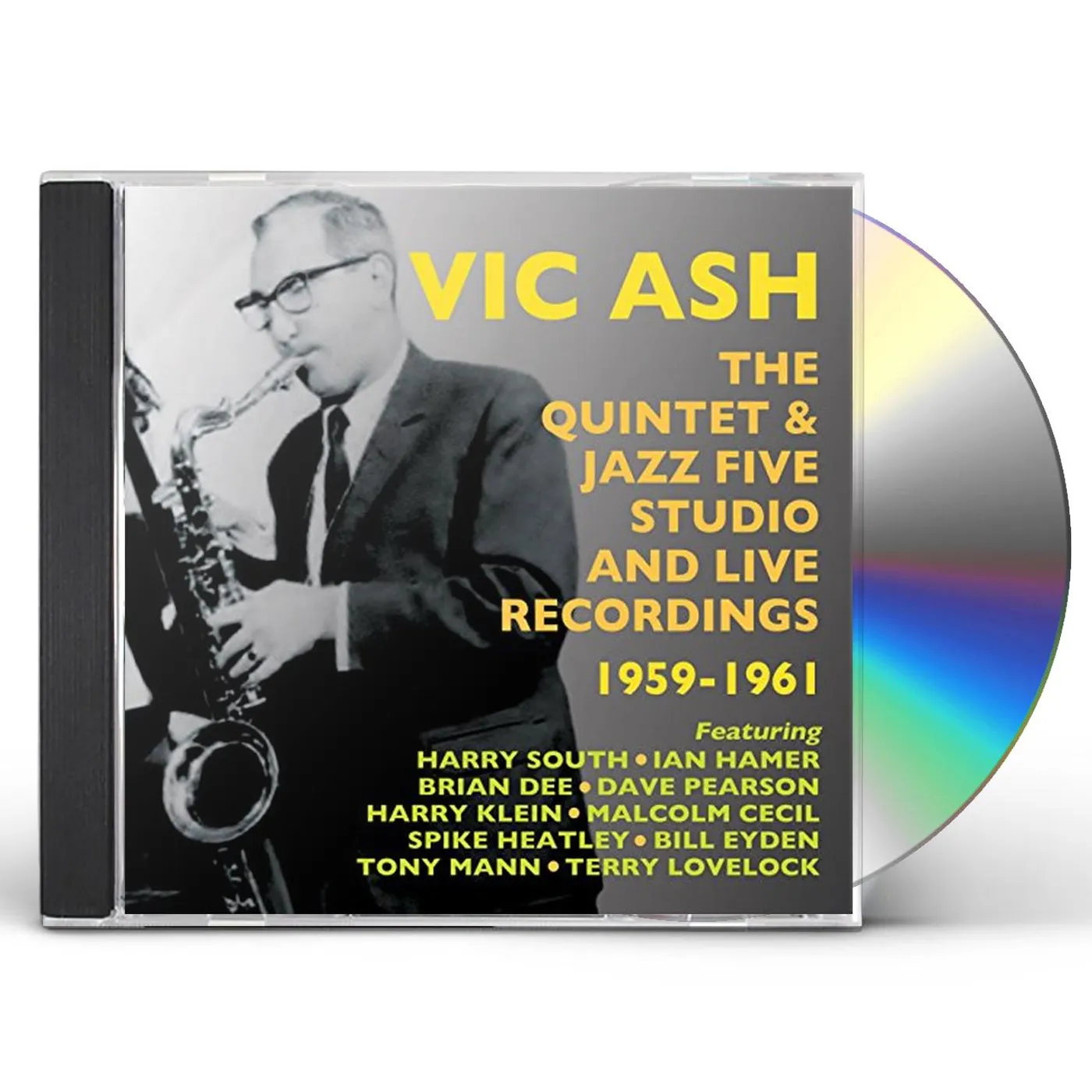 Vic Ash QUINTET & JAZZ FIVE STUDIO & LIVE RECORDINGS 59-61 CD