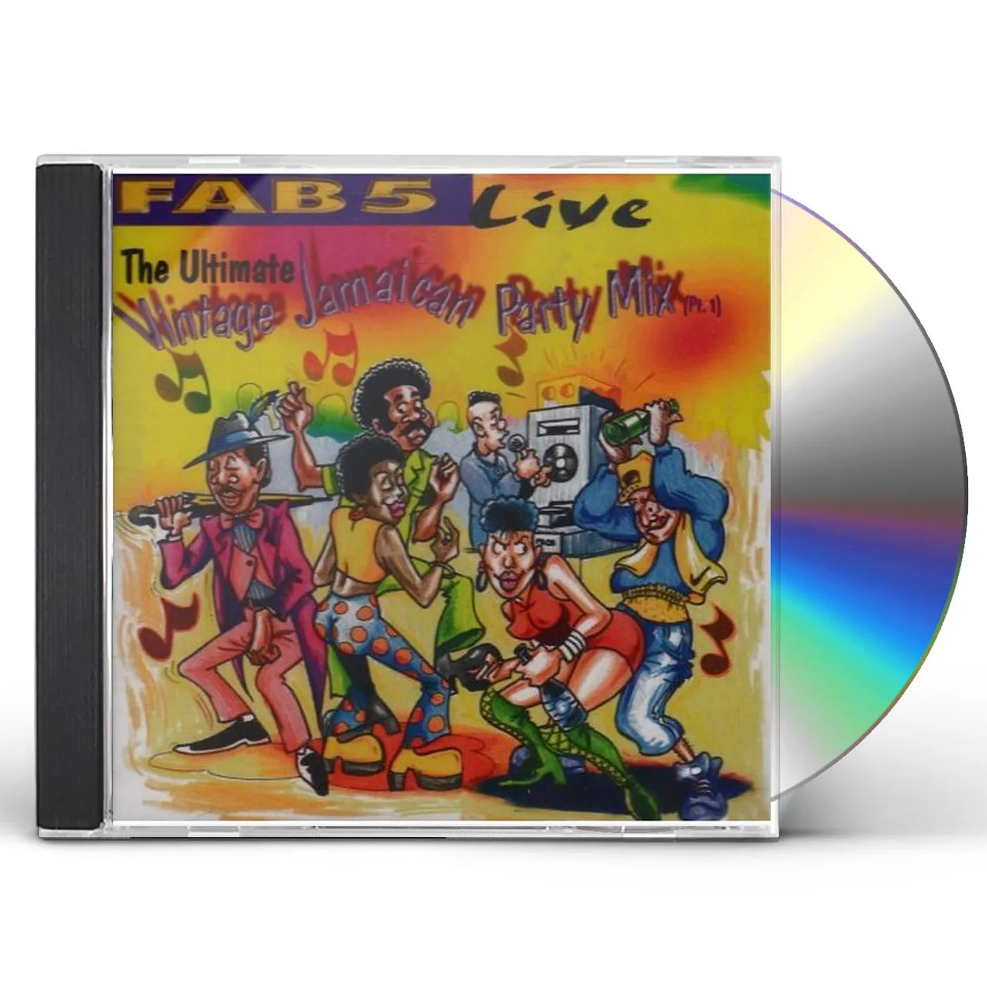 Fab 5 LIVE PARTY MIX 1 CD