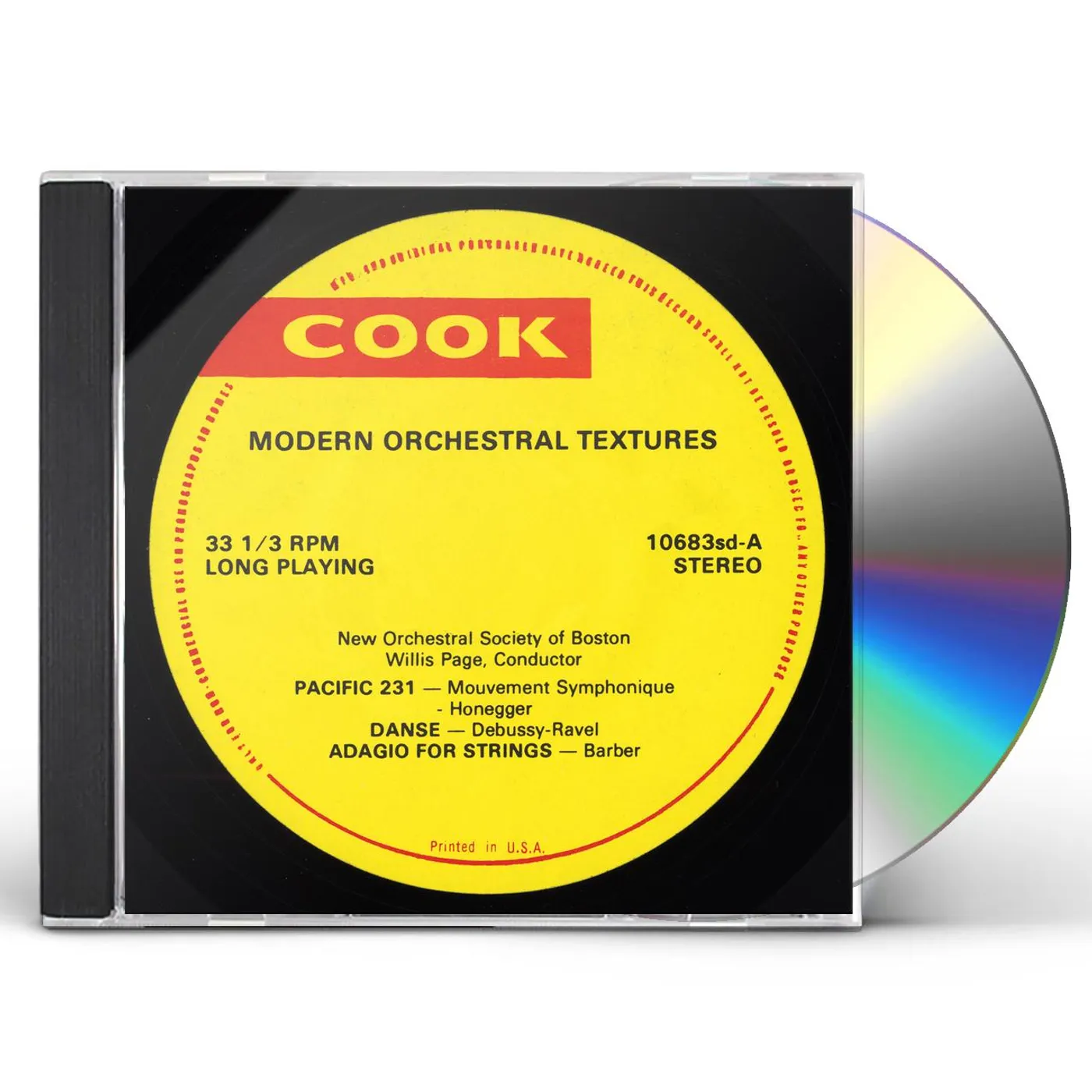 New Orchestral Society of Boston MODERN ORCHESTRAL TEXTURE CD
