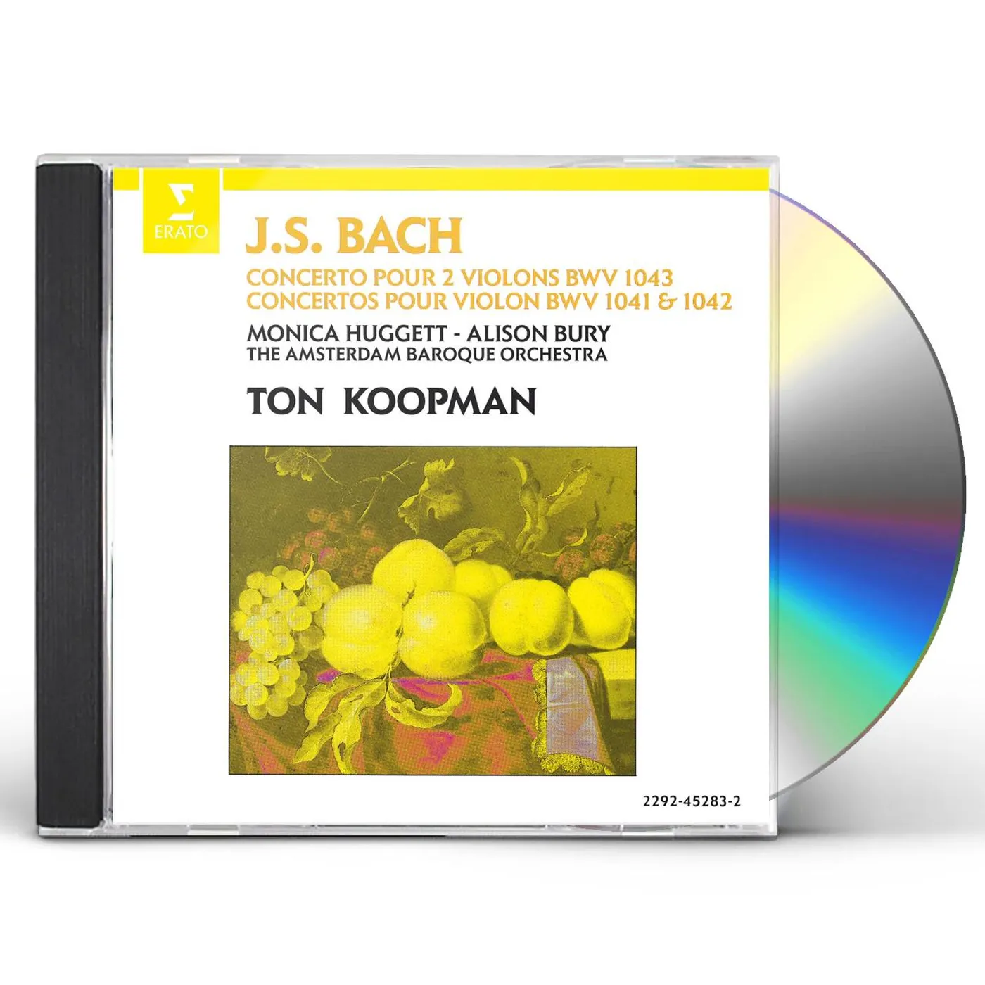 J.C. Bach CONCERTOS POUR 1 ET 2 VIOLONS BWV1041 1042 1043 CD