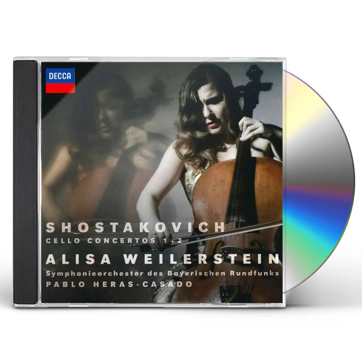 Alisa Weilerstein Shostakovich: Cello Concertos Nos. 1 & 2 CD