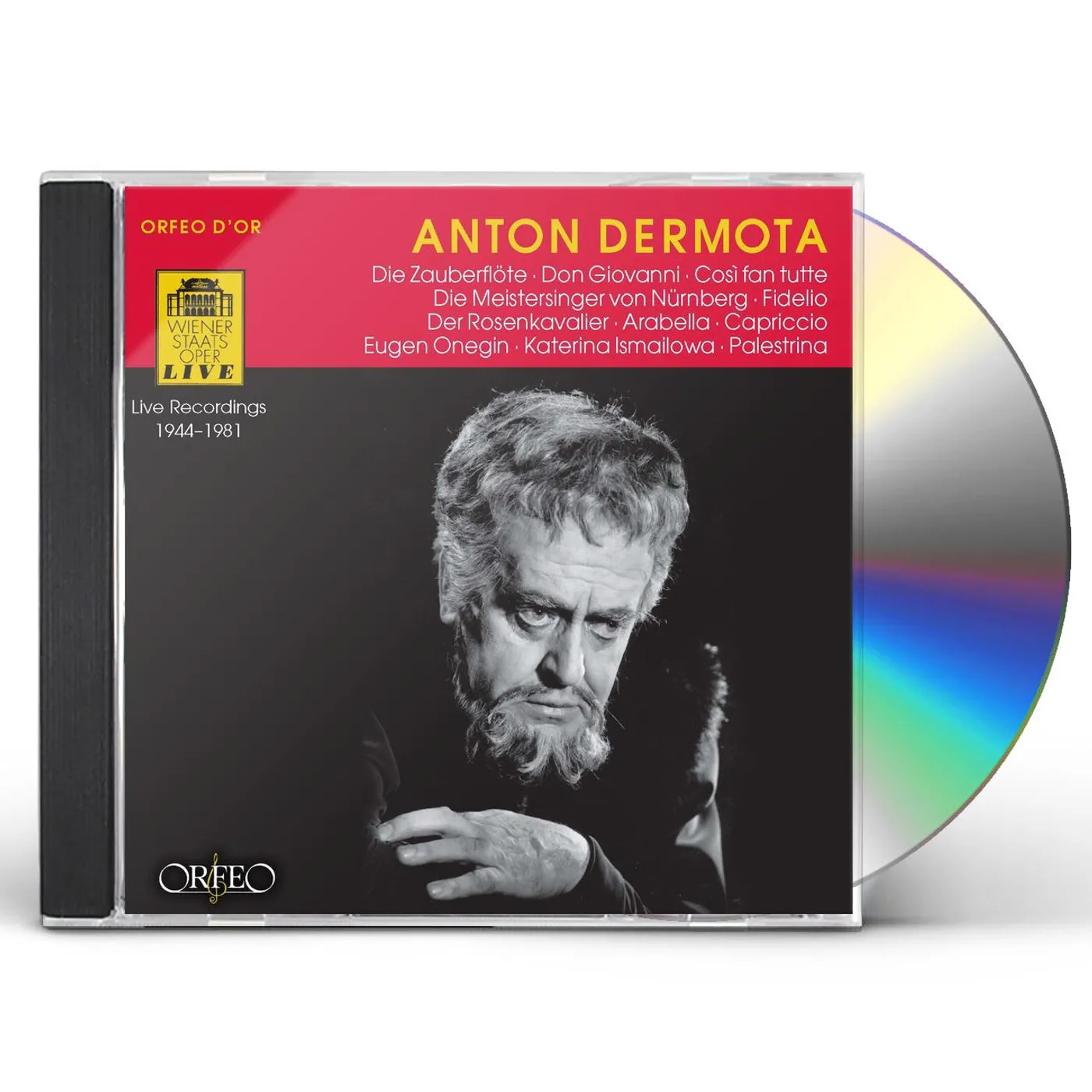 Anton Dermota LIVE PERFORMANCES CD