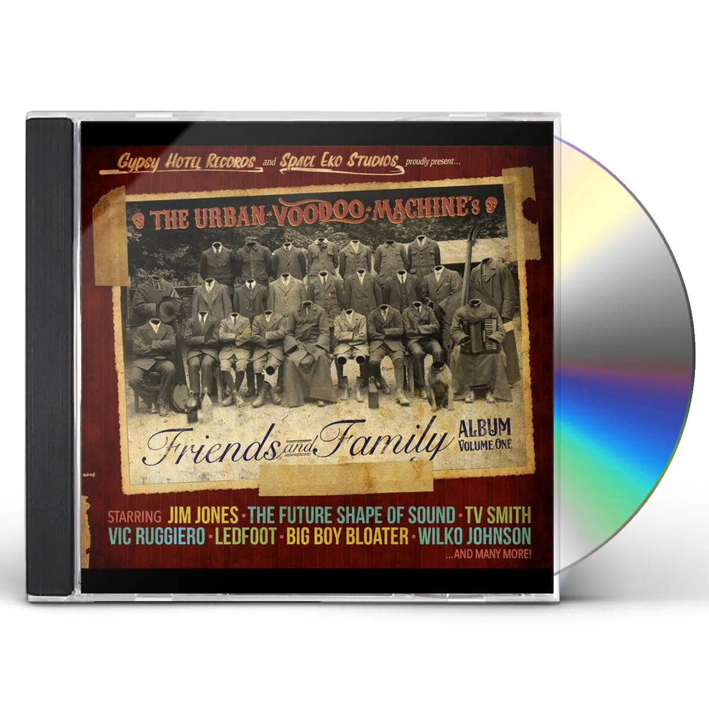 The Urban Voodoo Machine FRIENDS & FAMILY CD