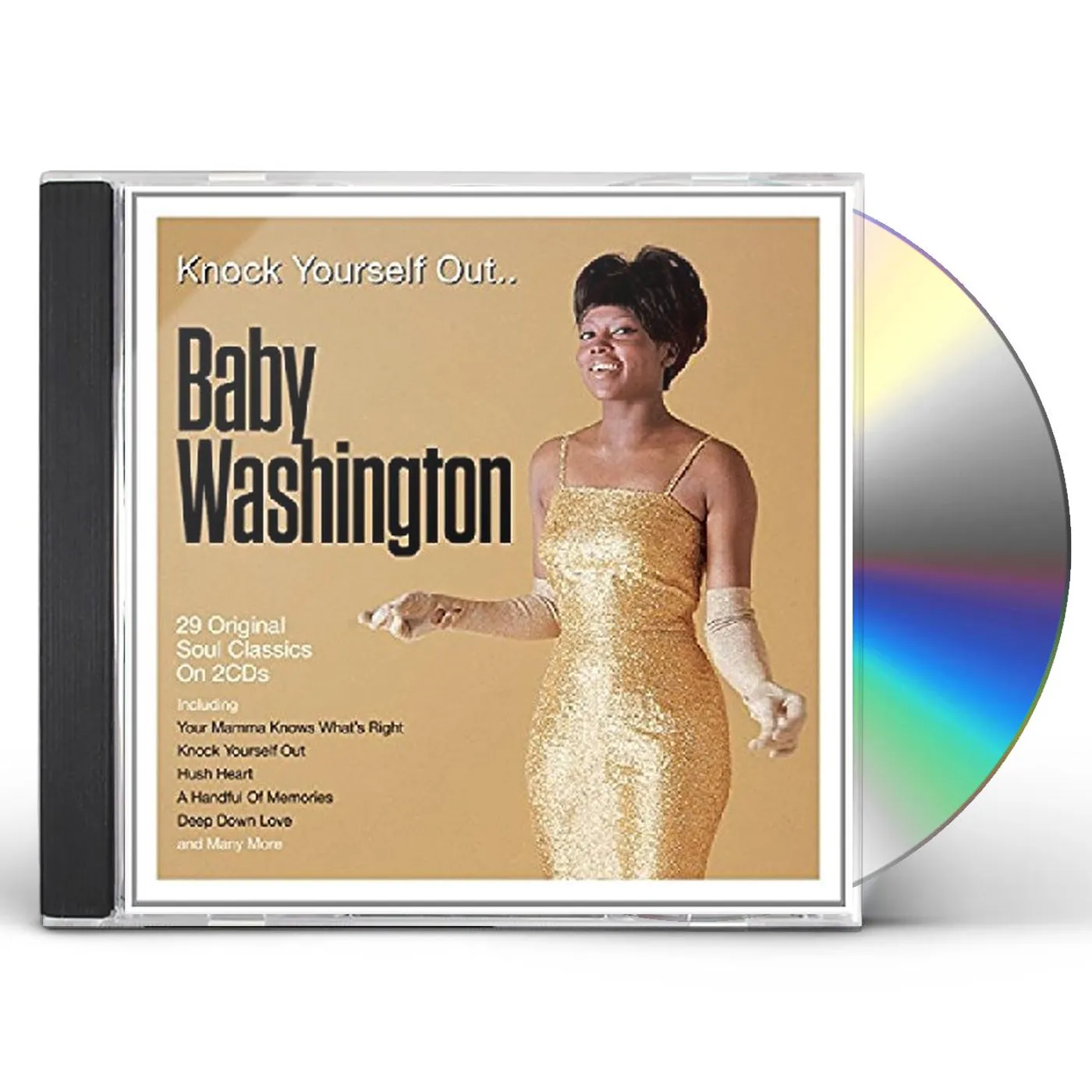 Baby Washington KNOCK YOURSELF OUT / BEST OF CD