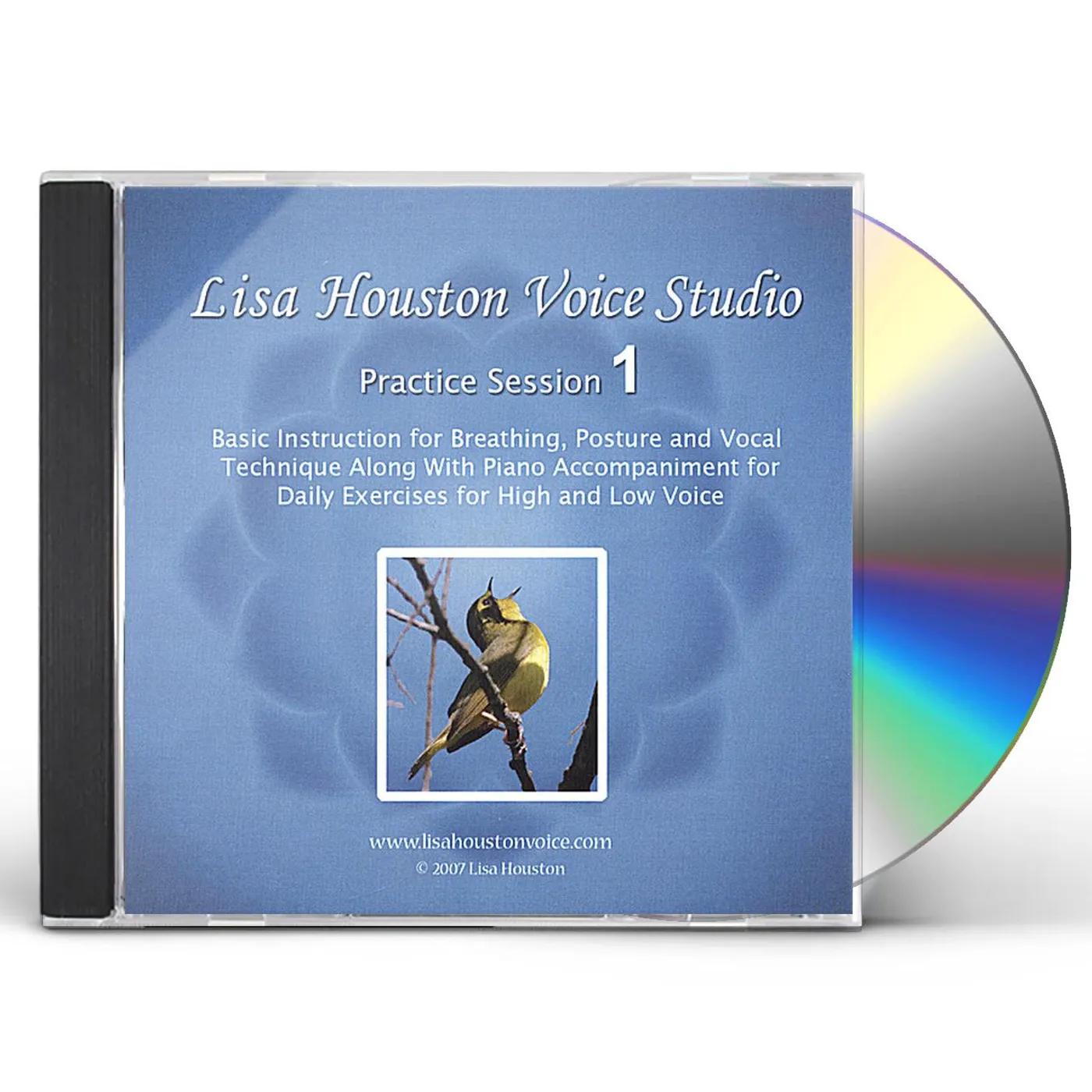 LISA HOUSTON VOICE STUDIO PRACTICE SESSON 1 CD