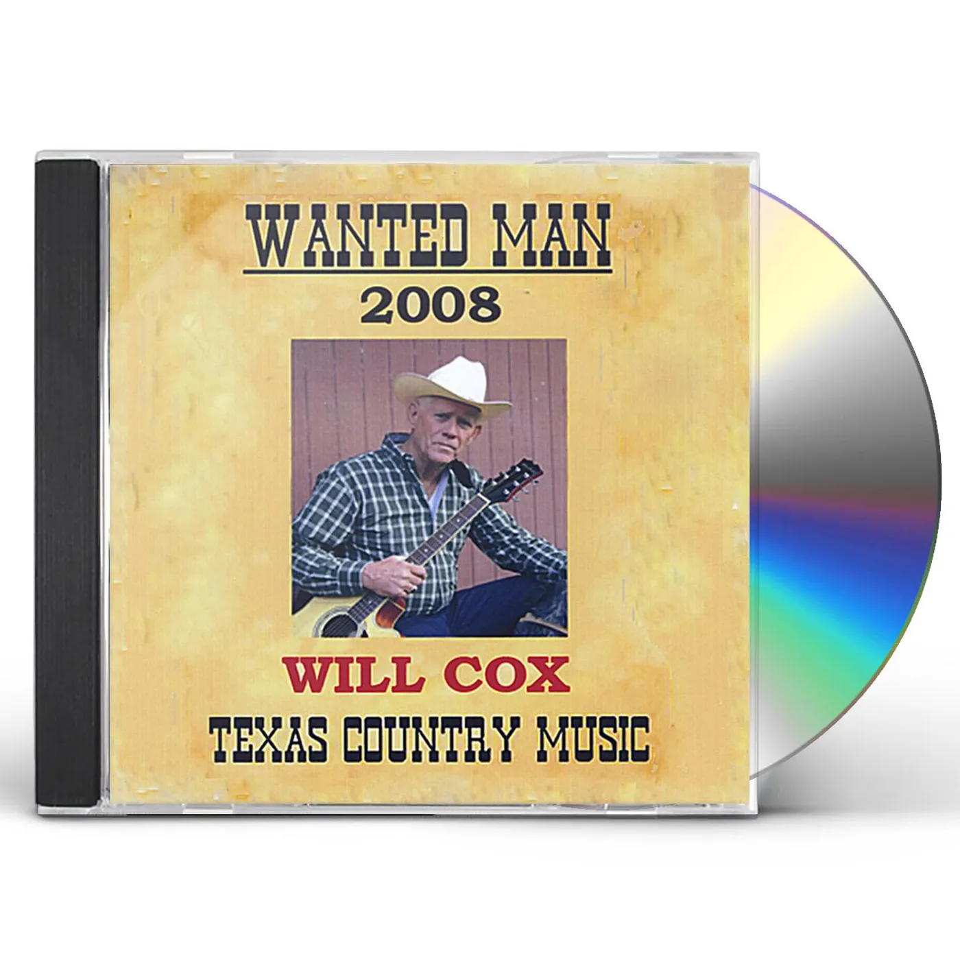 Will Cox WANTED MAN CD
