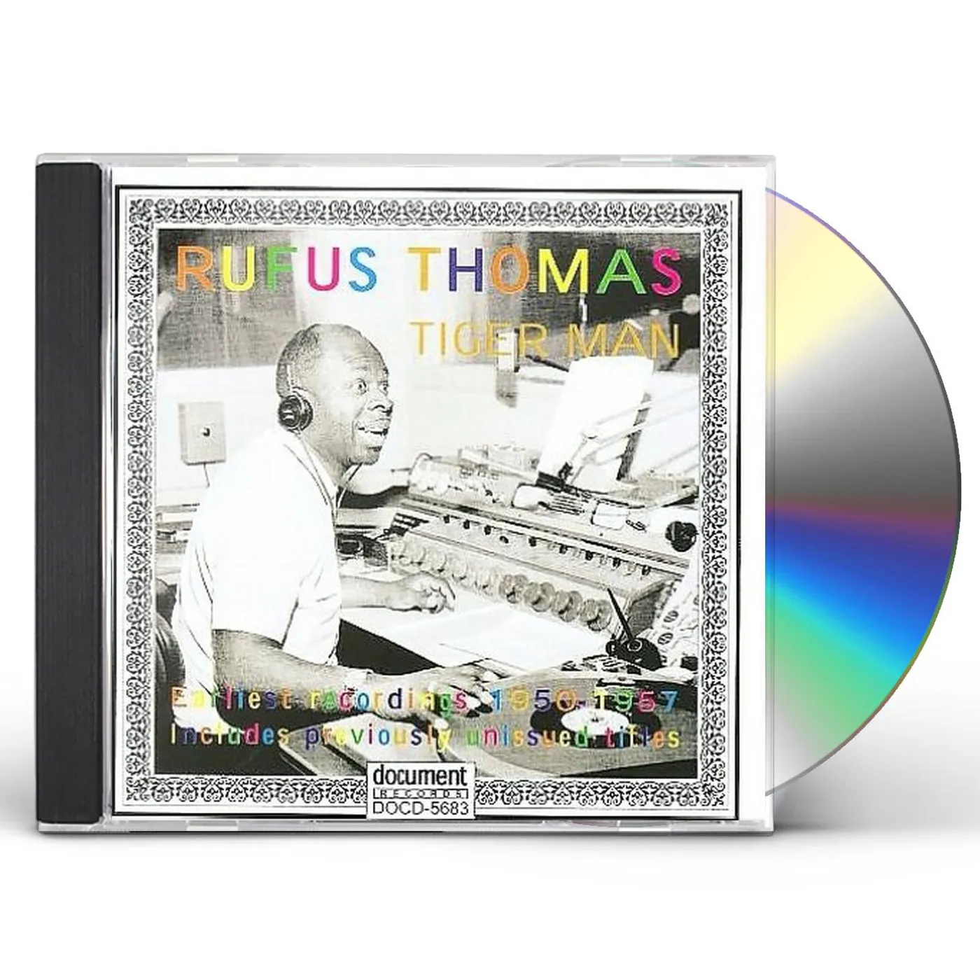 Rufus Thomas TIGER MAN: EARLIEST RECORDINGS 1950-1957 CD