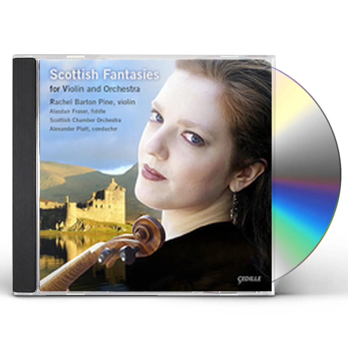 Rachel Barton Pine SCOTTISH FANTASIES FOR VIOLIN & ORCHESTRA CD