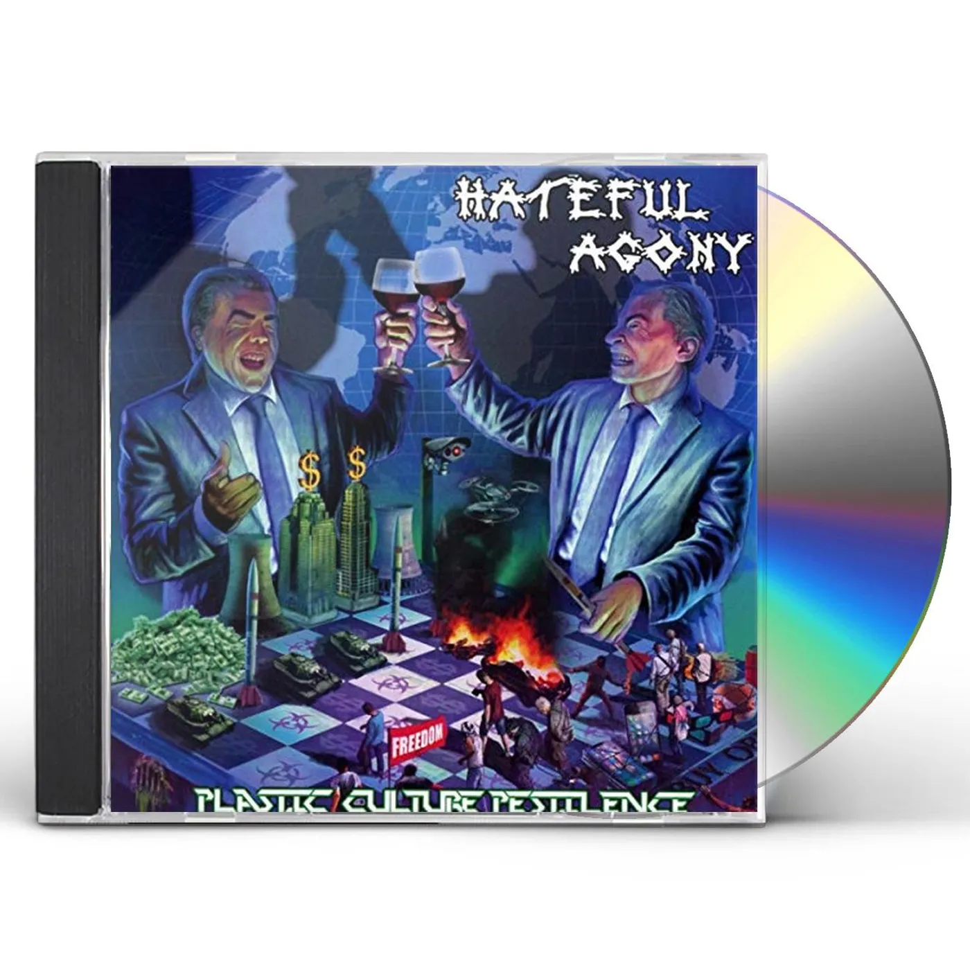 Hateful Agony PLASTIC CULTURE PESTILENCE CD