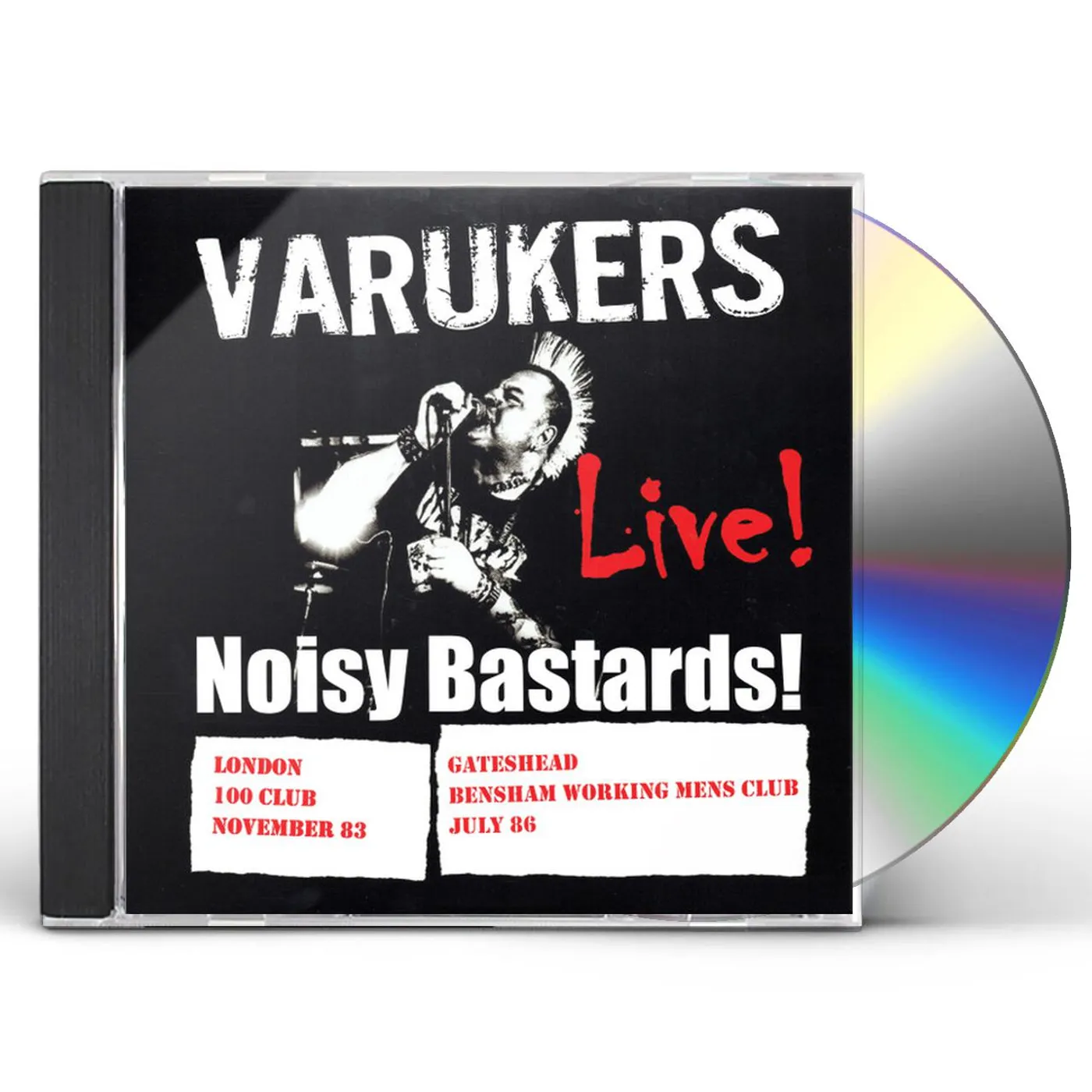 The Varukers NOISY BASTARDS CD
