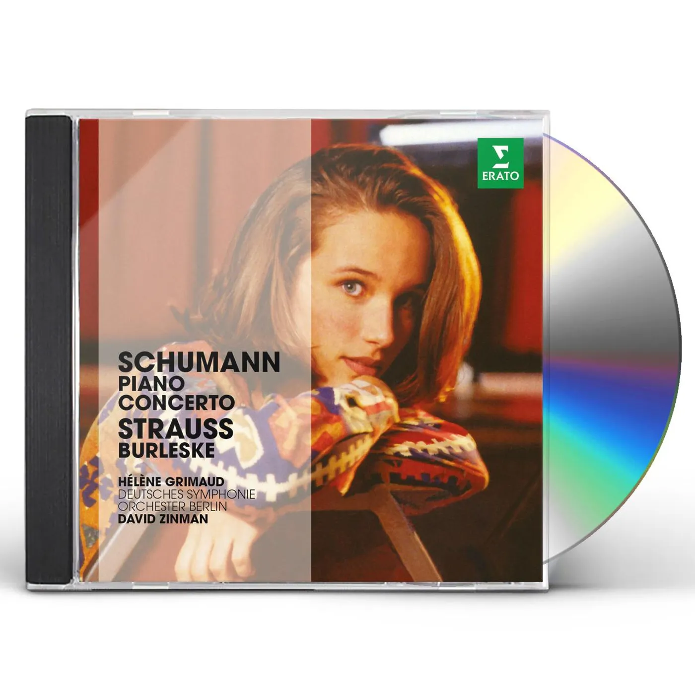 Hélène Grimaud SCHUMANN: PIANO CONCERTO / R STRAUSS: BURLESKE CD