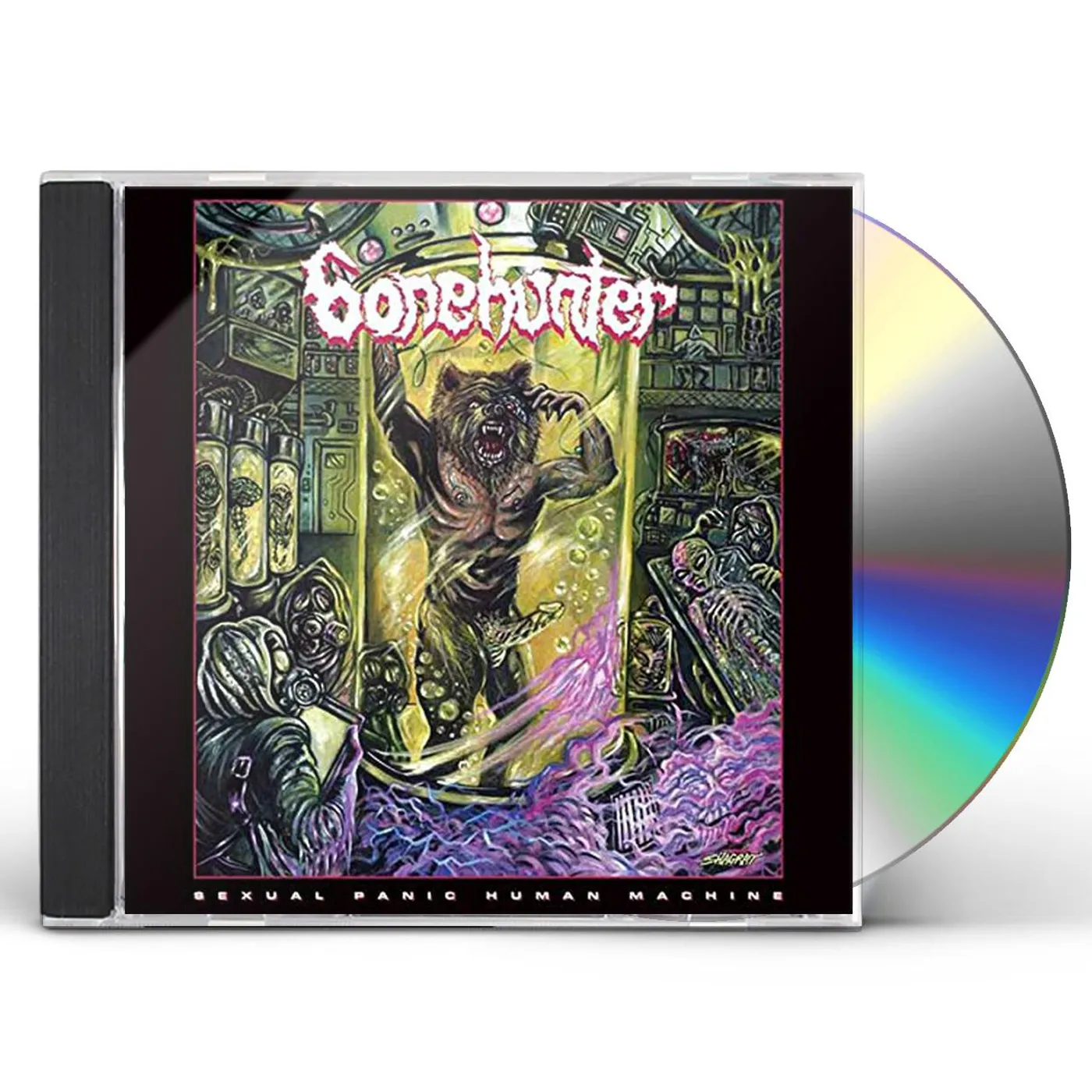 Bonehunter SEXUAL PANIC HUMAN MACHINE CD