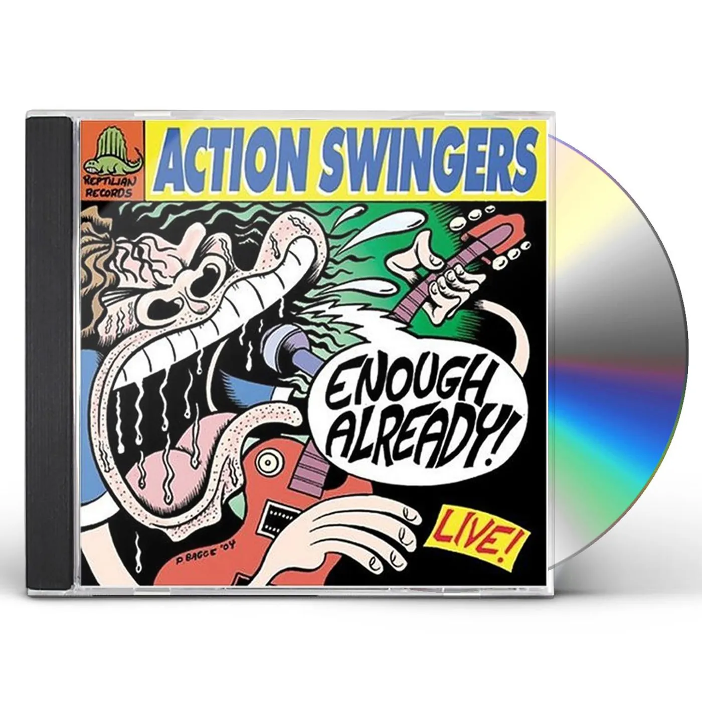 Action Swingers ENOUGH ALREADY LIVE CD