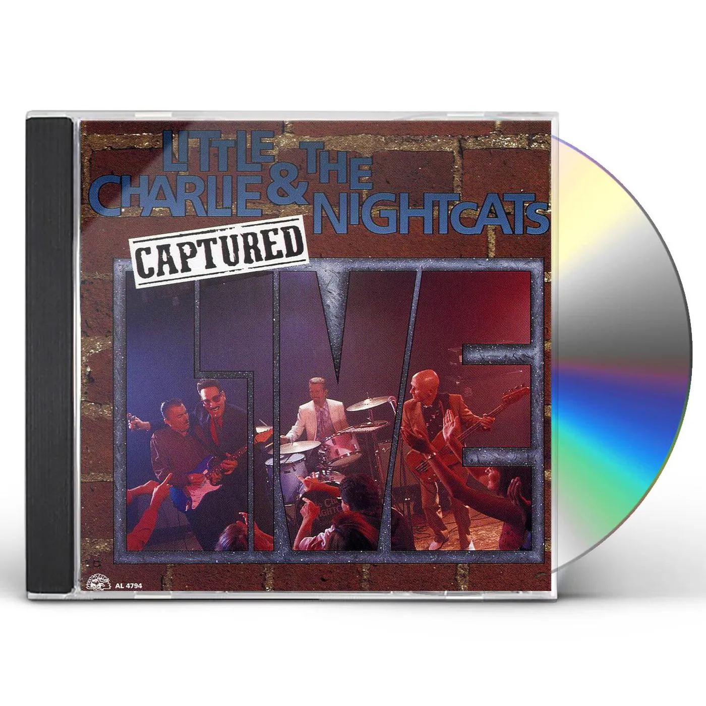 Little Charlie & The Nightcats CAPTURED LIVE CD