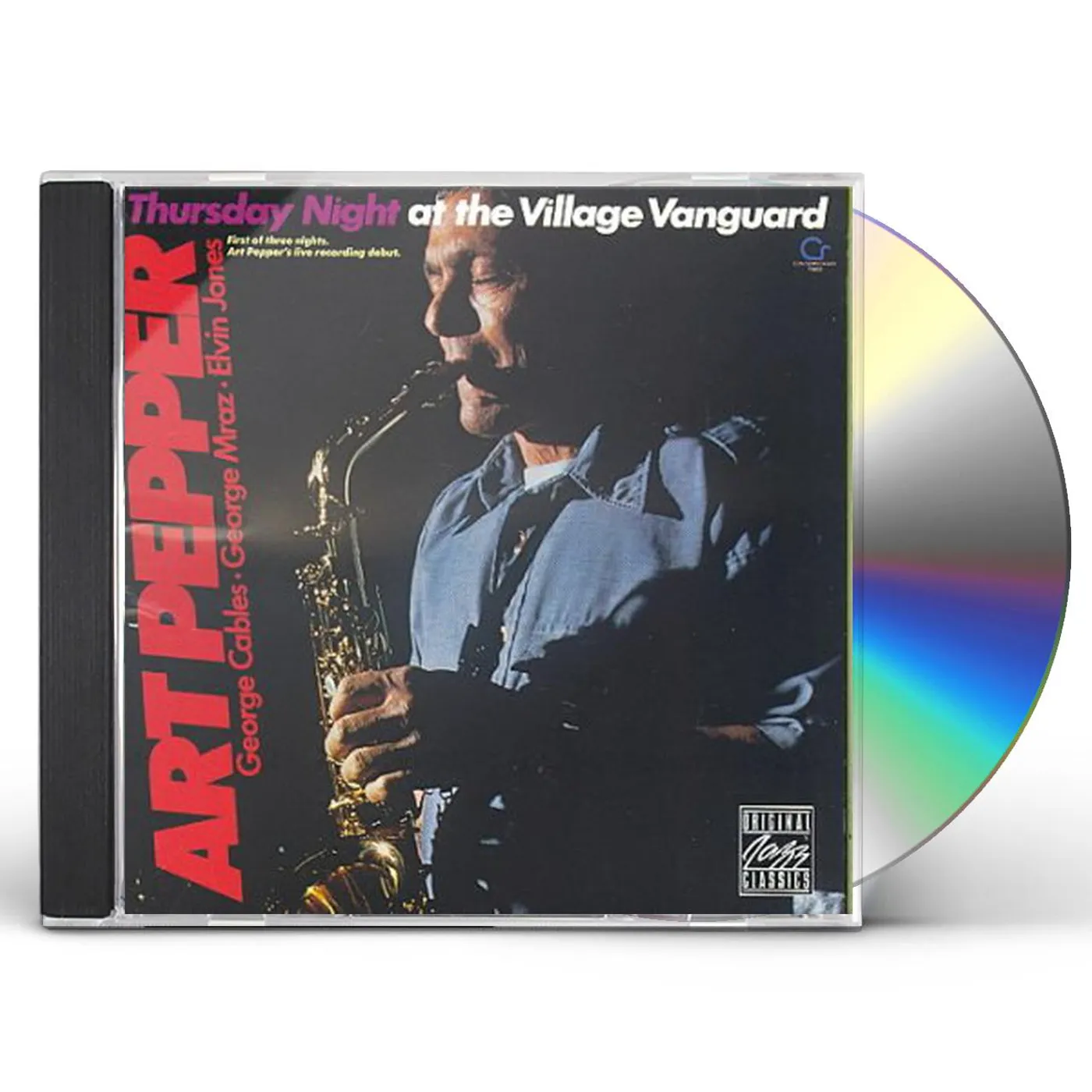 Art Pepper Thursday Night At Village Vanguard CD
