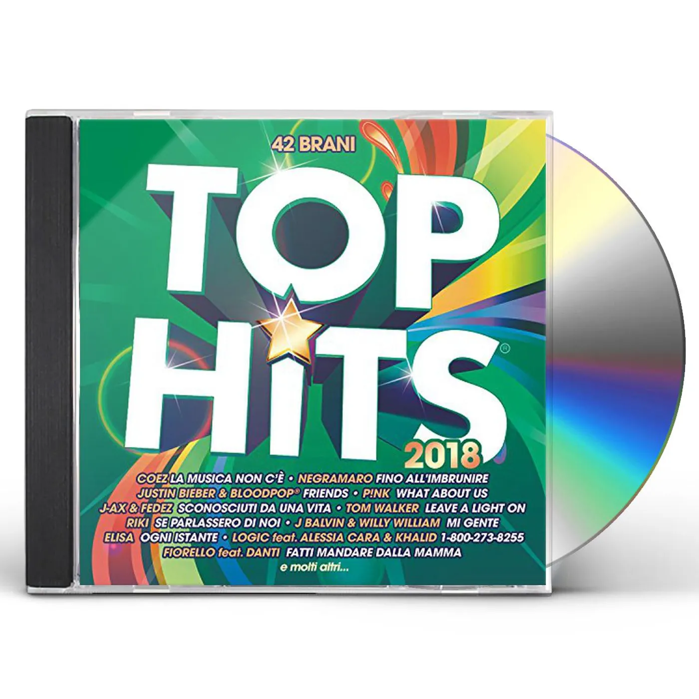 Various Artists  TOP HITS 2018 CD