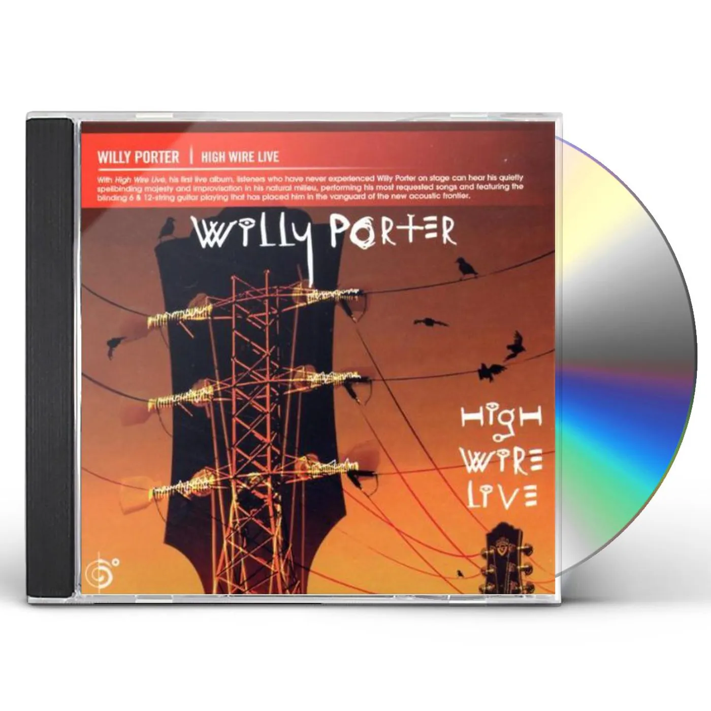 Willy Porter HIGH WIRE LIVE CD