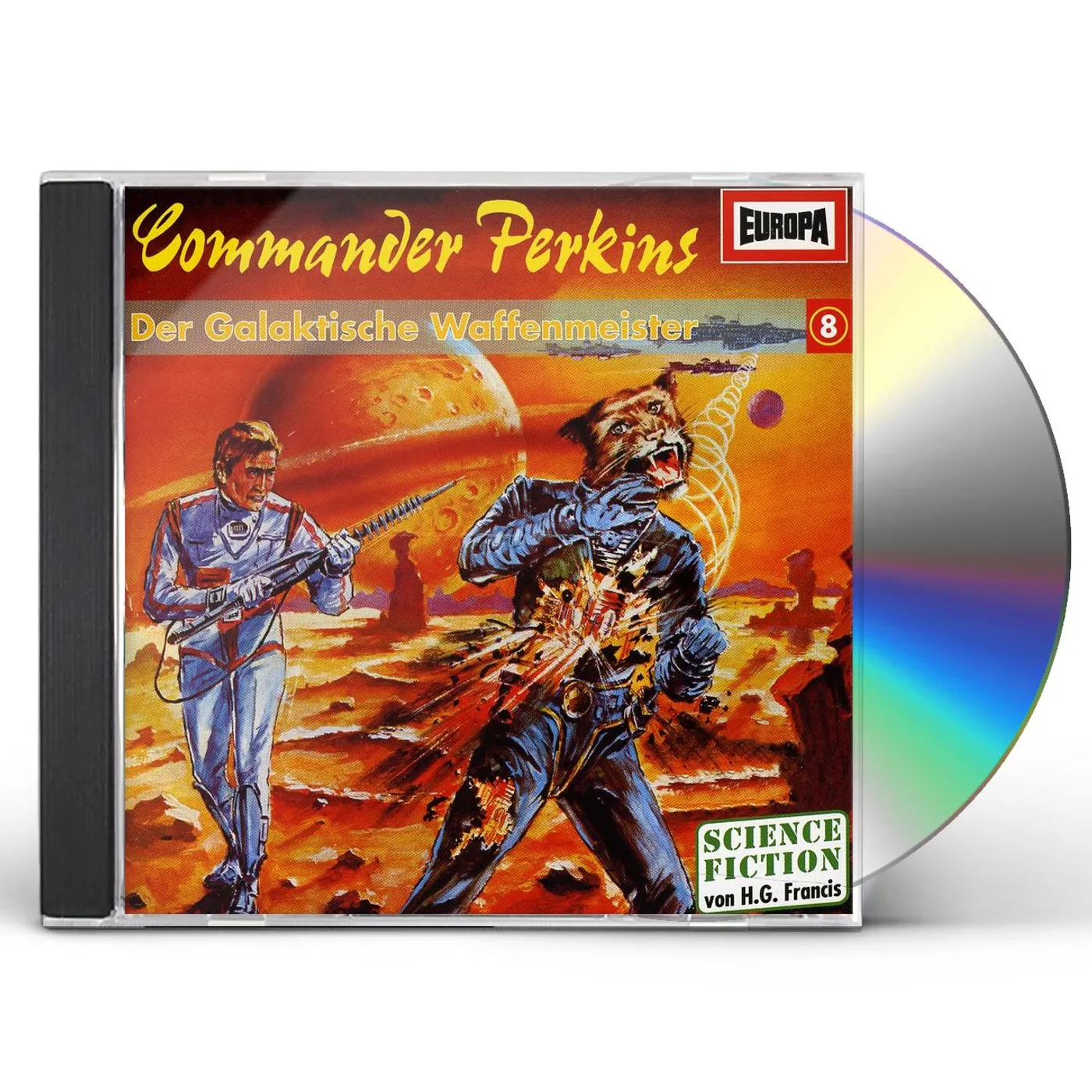 Commander Perkins 08: DER GALAKTISCHE WAFFENMEISTER CD