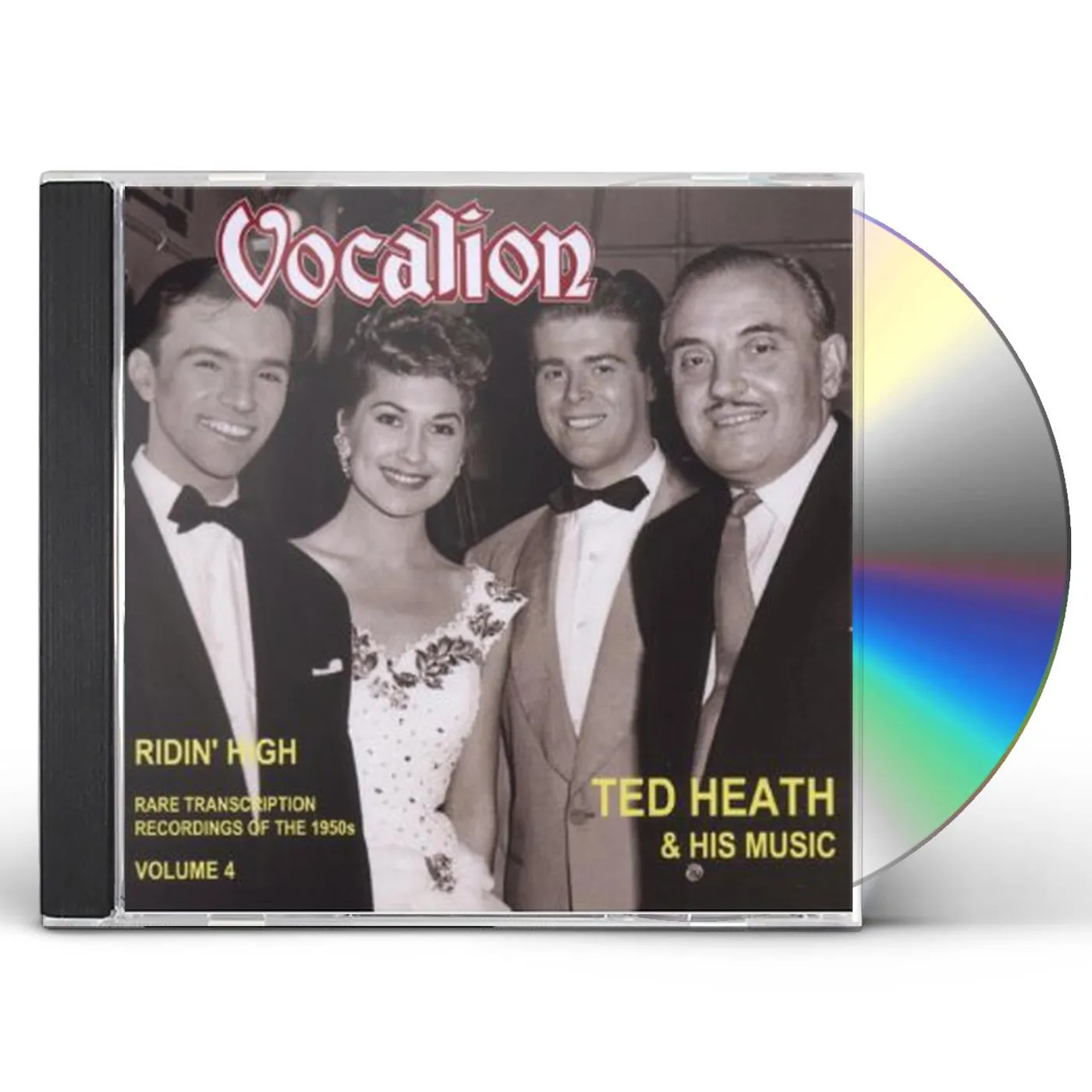 Ted Heath RARE TRANSCRIPTION RECORDINGS OF 1950S 4 CD