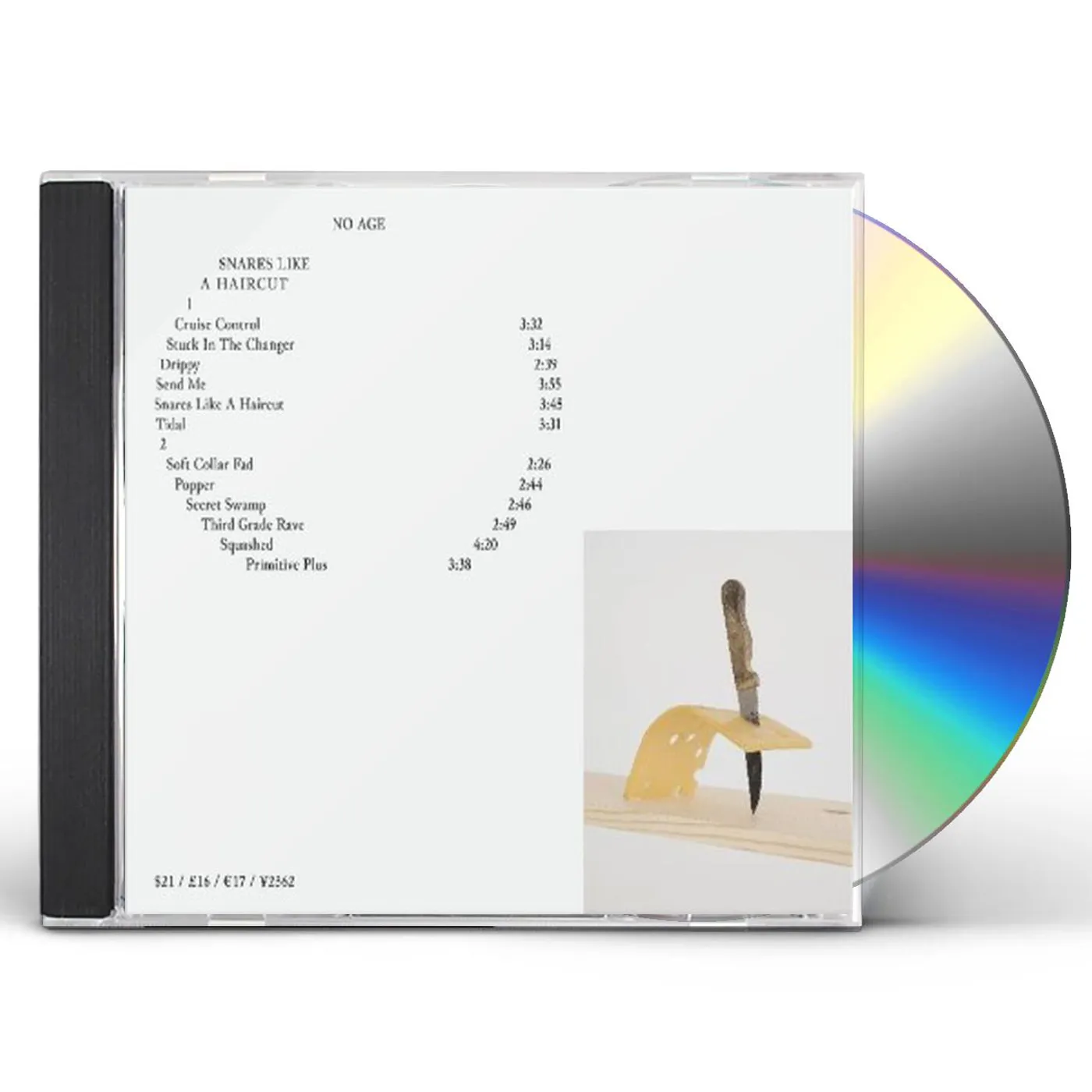 No Age SNARES LIKE A HAIRCUT CD