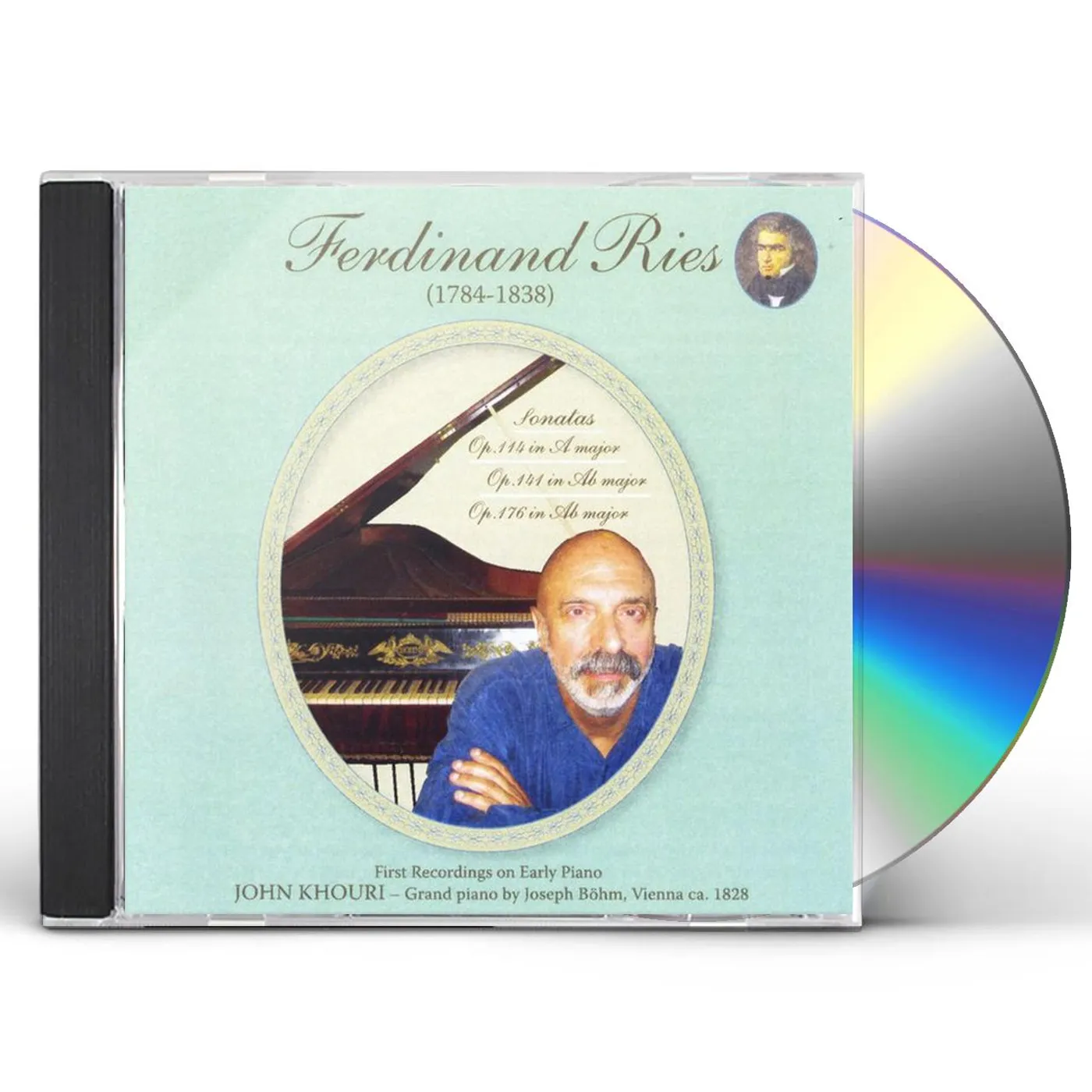 John Khouri FERDINAND RIES: HIS LAST THREE PIANO SONATAS CD