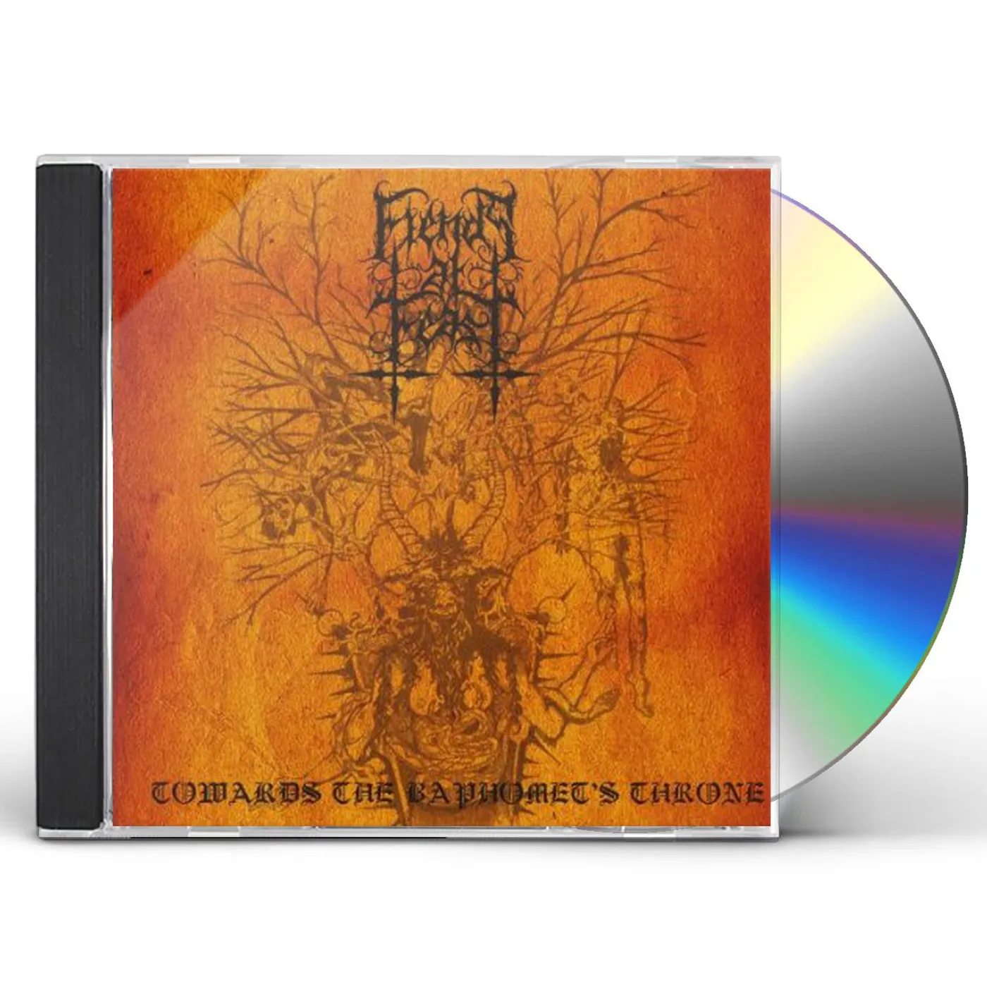 Fiends At Feast TOWARDS THE BAPHOMET'S THRONE CD