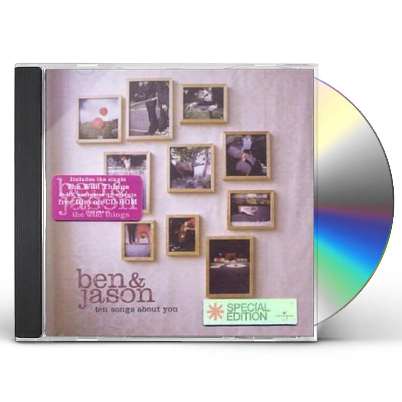 Ben & Jason 10 SONGS ABOUT YOU CD