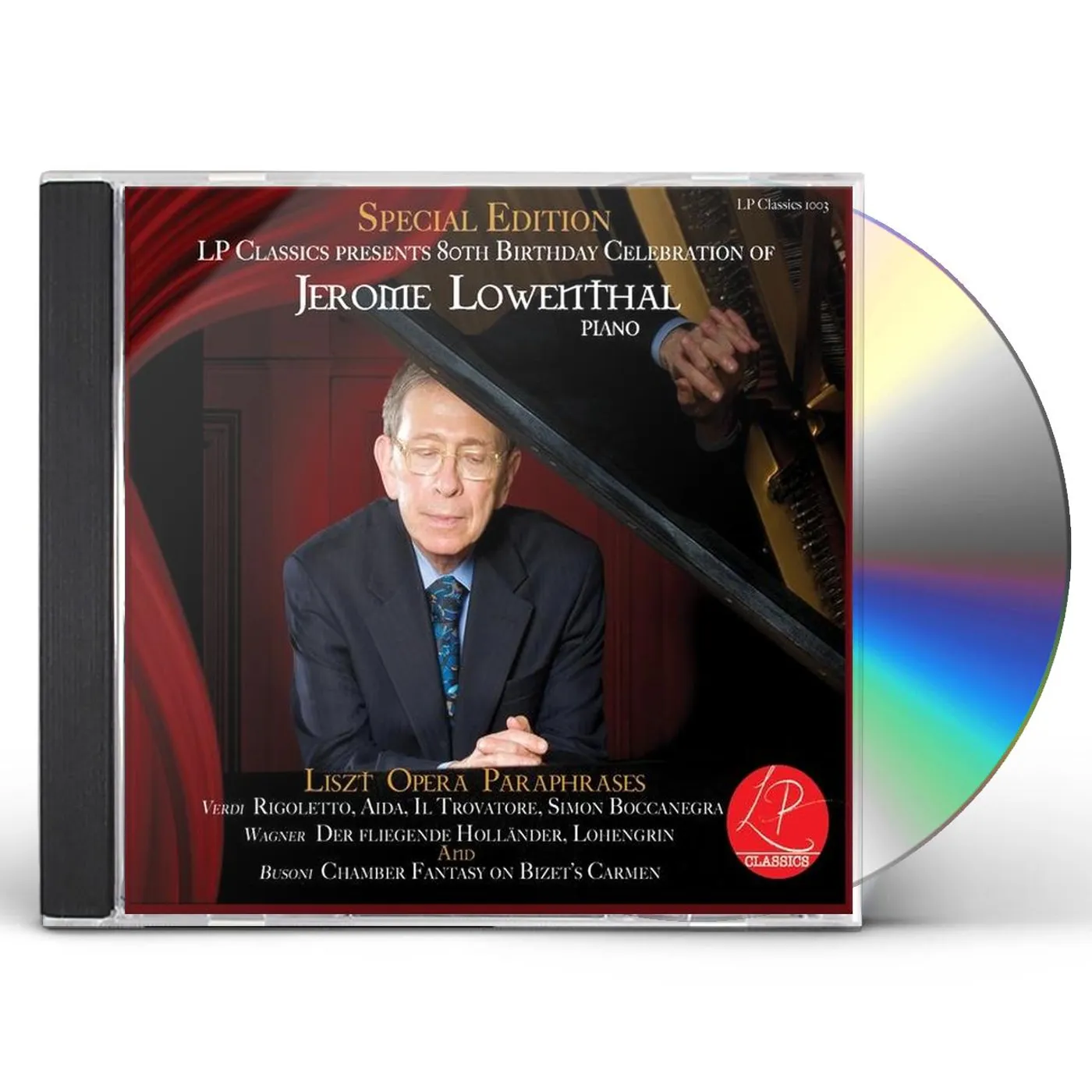 JEROME LOWENTHAL OPERA PARAPHRASES CD